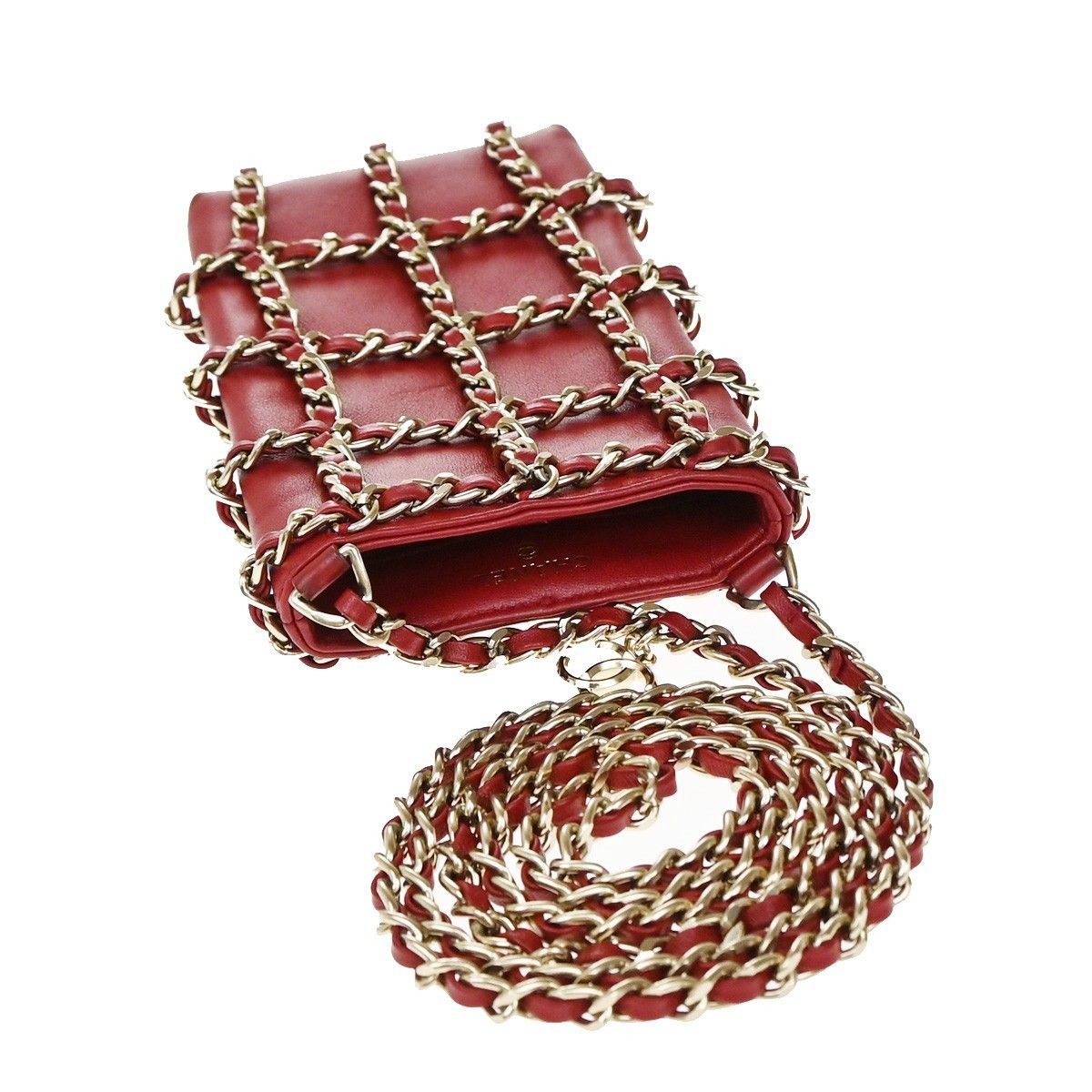 Chanel Chanel Tech Me Out Clutch With Chain Lambskin Size ONE SIZE - 8 Thumbnail