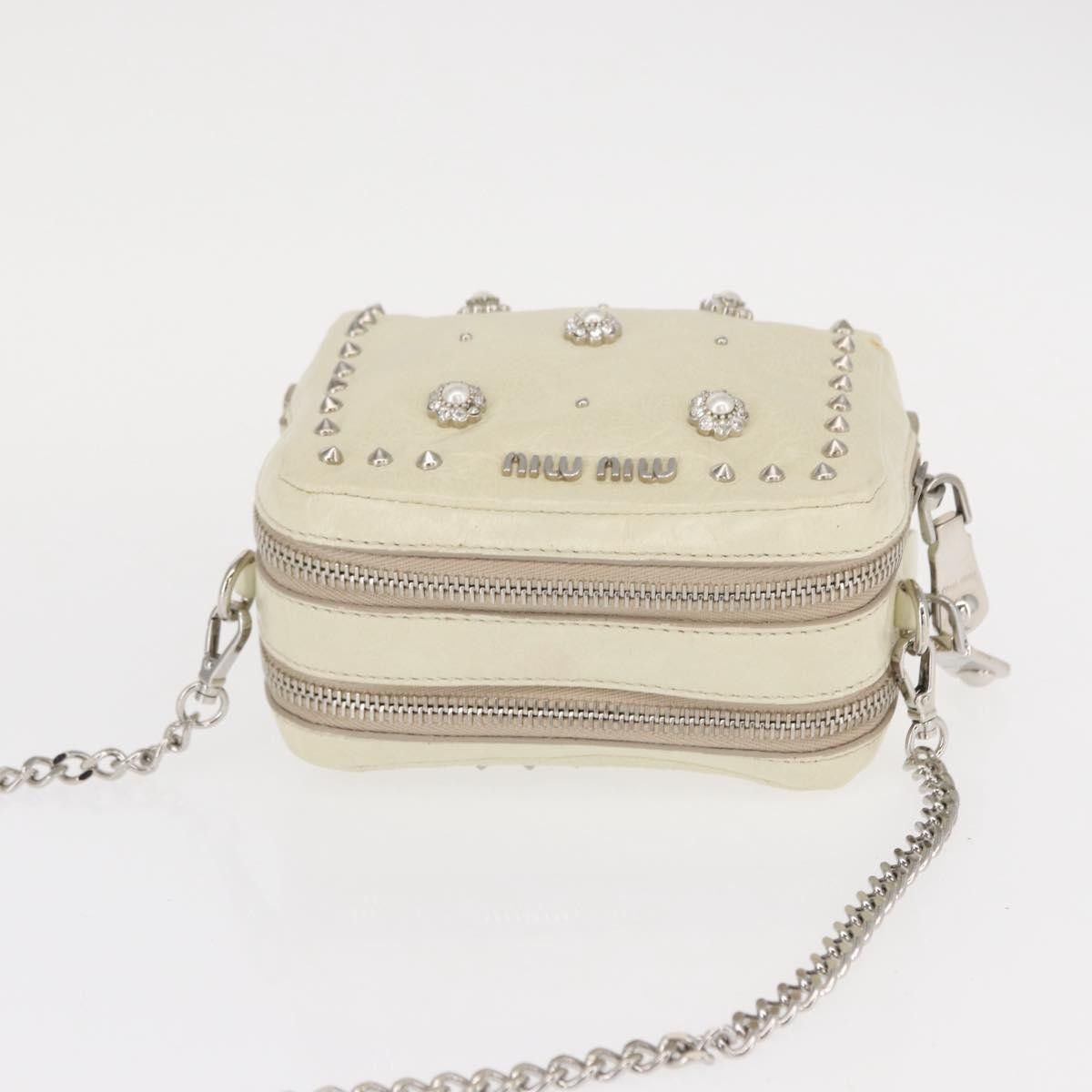 Miu Miu Miu Miu Chain Leather Size ONE SIZE - 17 Thumbnail