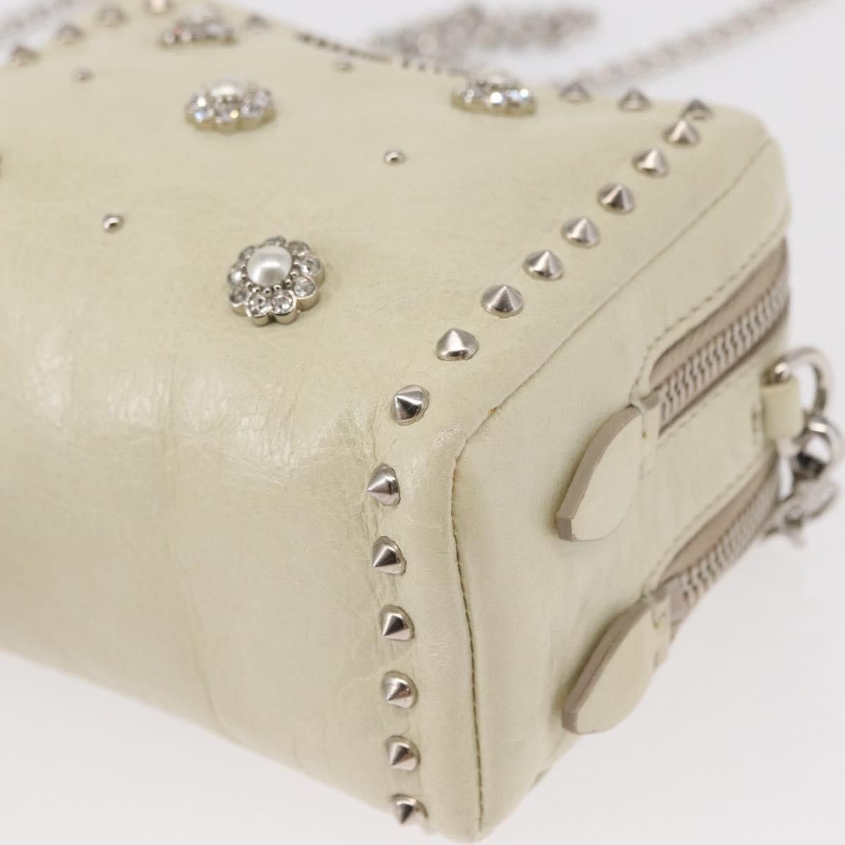 Miu Miu Miu Miu Chain Leather Size ONE SIZE - 11 Thumbnail