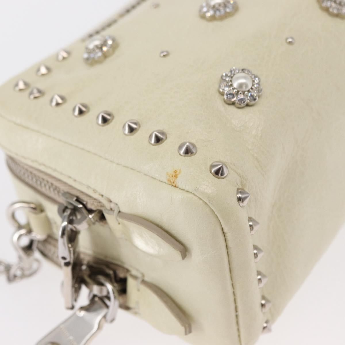 Miu Miu Miu Miu Chain Leather Size ONE SIZE - 10 Thumbnail