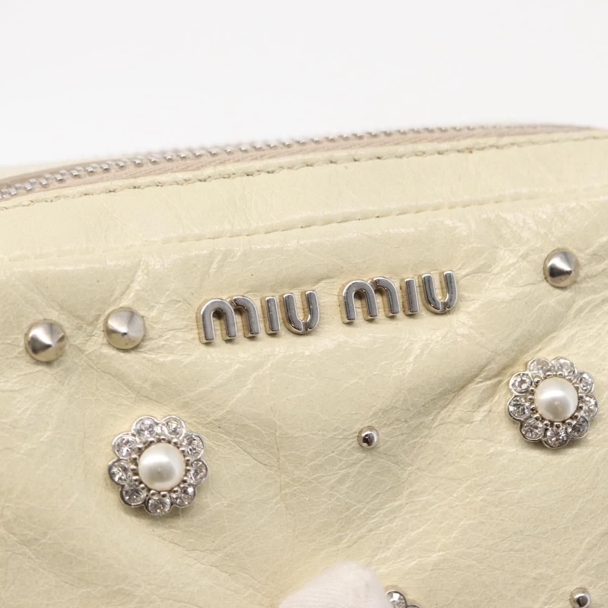 Miu Miu Miu Miu Chain Leather Size ONE SIZE - 14 Thumbnail