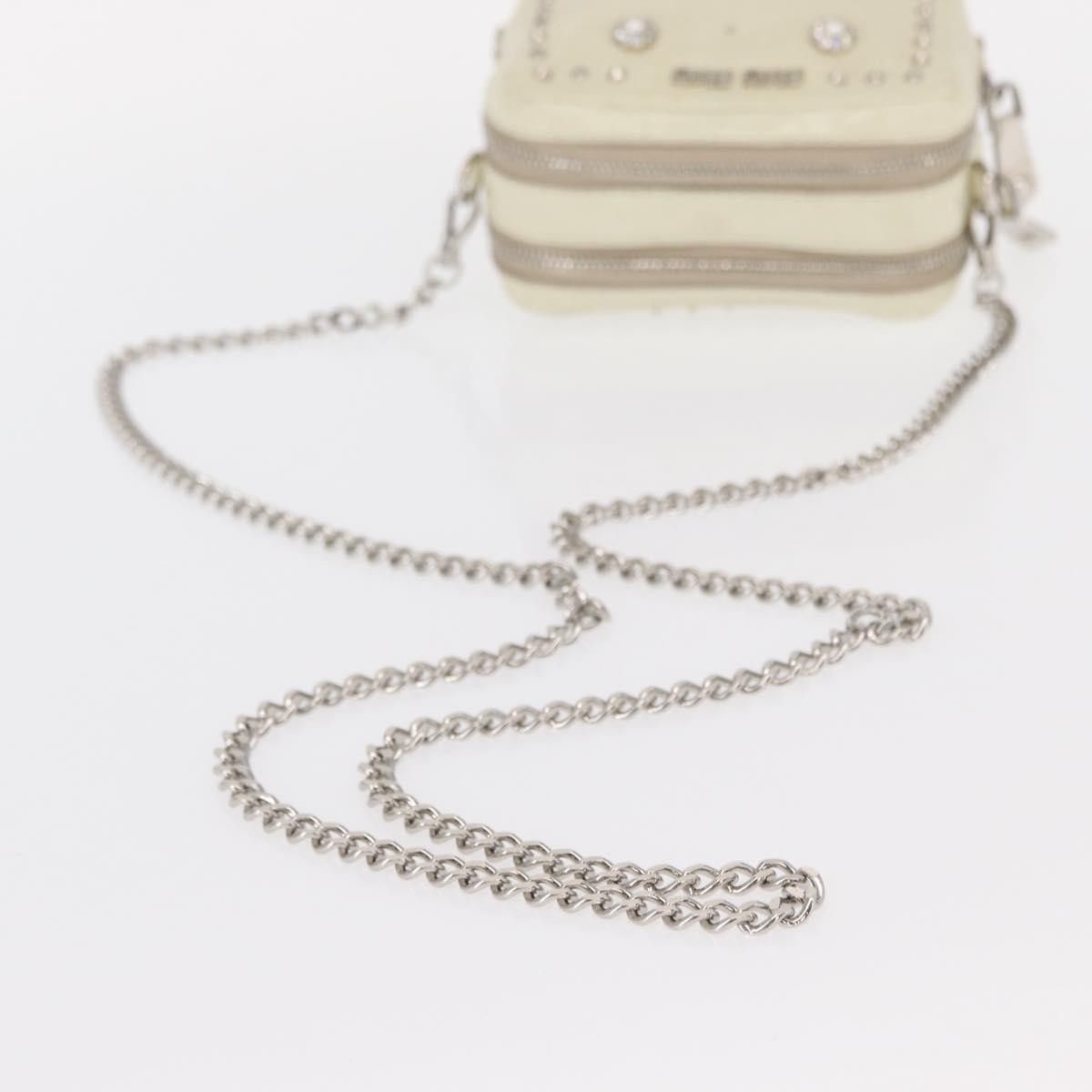 Miu Miu Miu Miu Chain Leather Size ONE SIZE - 8 Thumbnail
