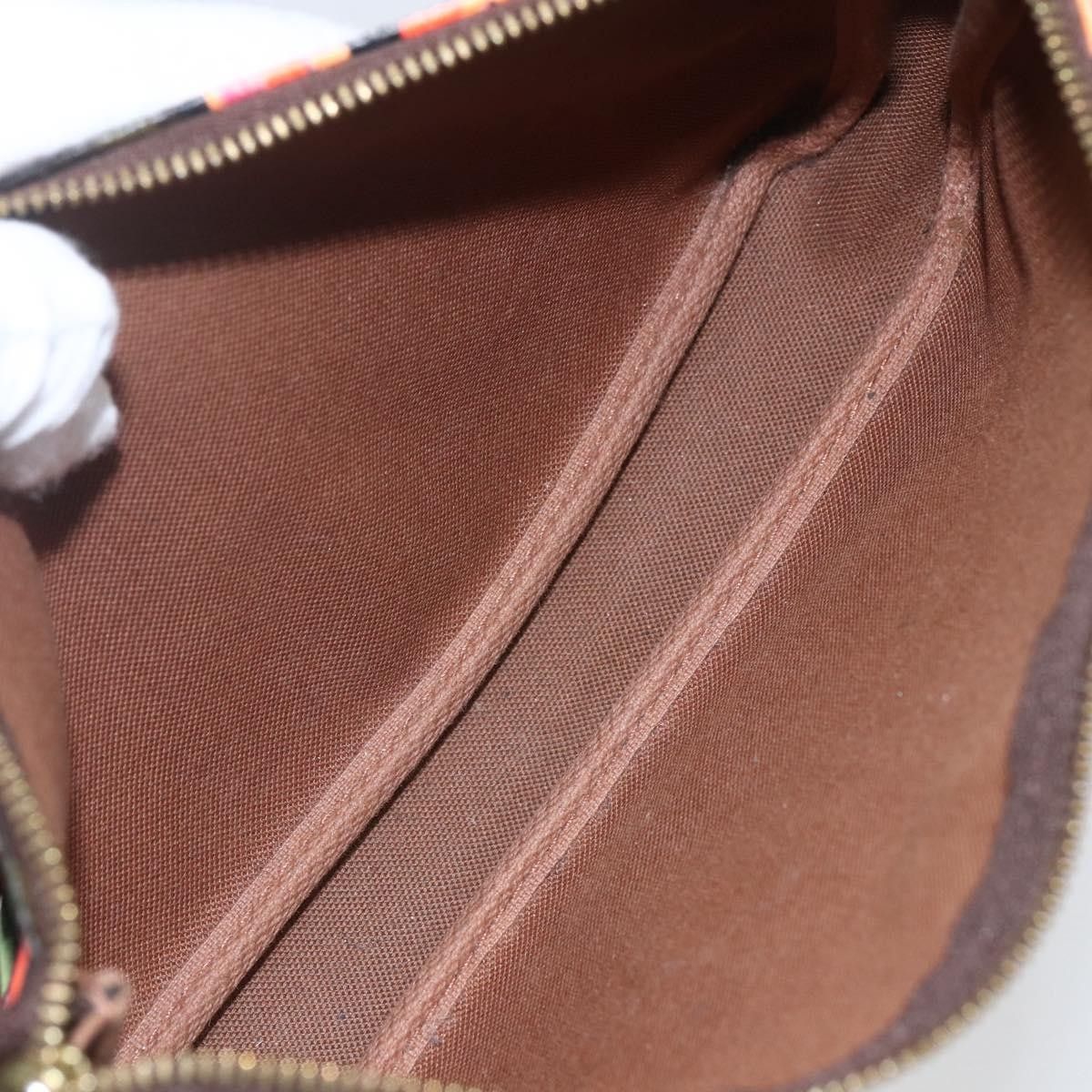 Louis Vuitton Louis Vuitton Pochette Accessoires Limited Edition Monogram Roses Size ONE SIZE - 5 Thumbnail