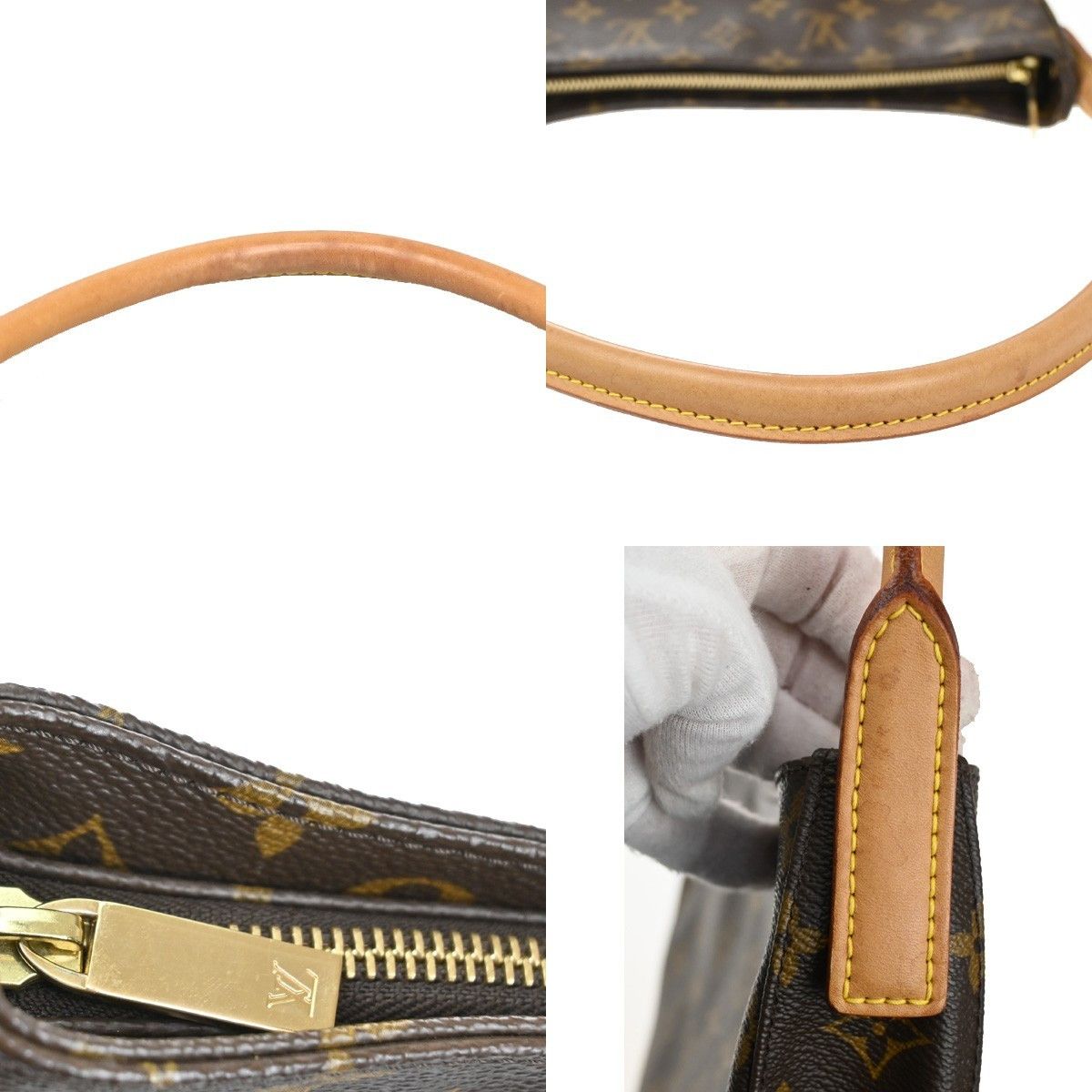 Louis Vuitton Louis Vuitton Looping Handbag Monogram Canvas Size ONE SIZE - 8 Thumbnail