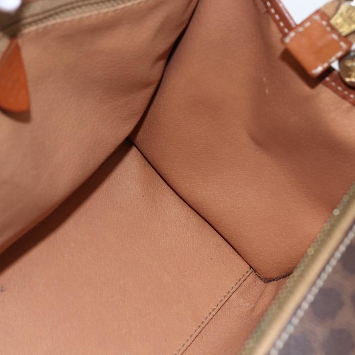 Celine Celine Vintage Macadam Handbag Canvas and Leather Size ONE SIZE - 19 Thumbnail