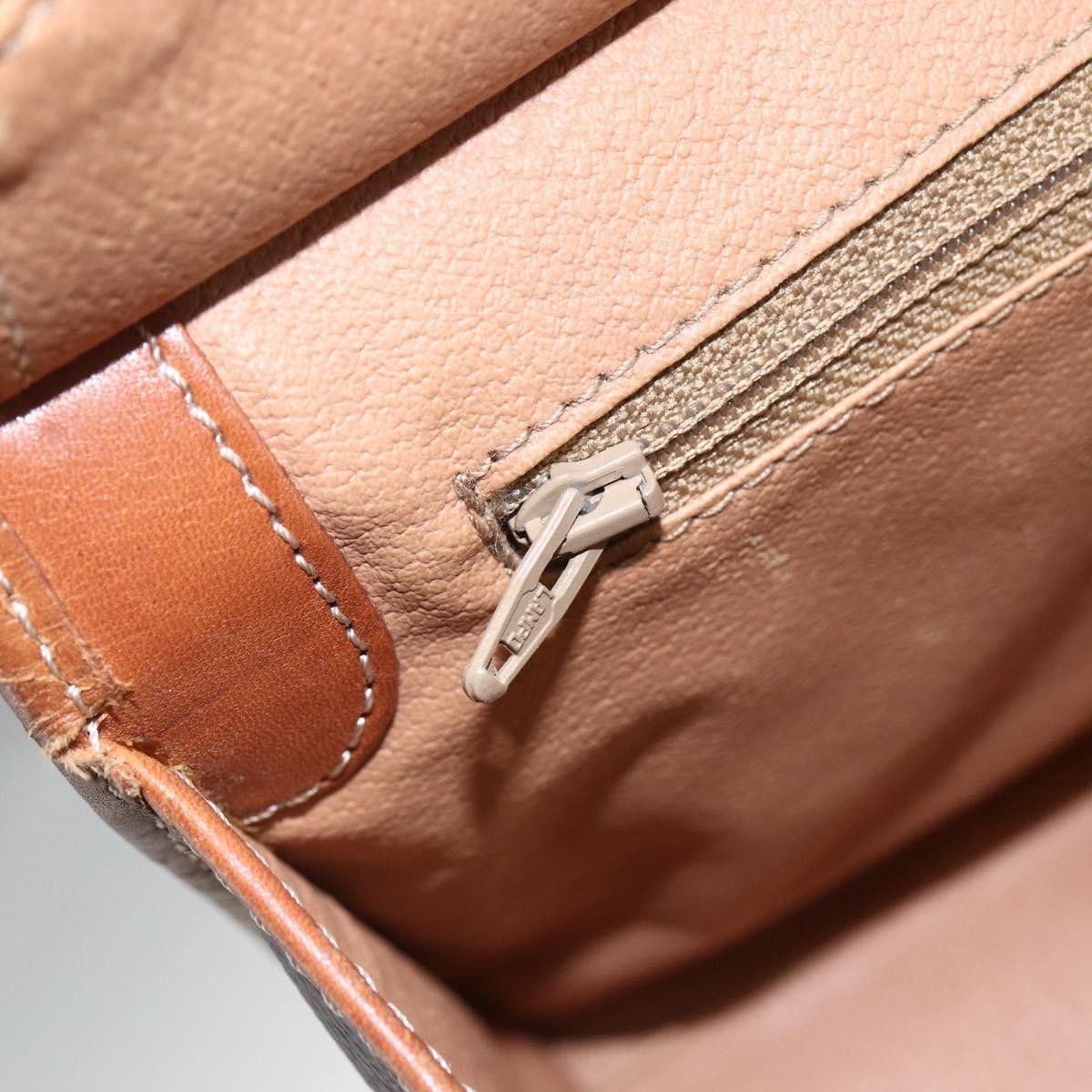 Celine Celine Vintage Macadam Handbag Canvas and Leather Size ONE SIZE - 18 Thumbnail