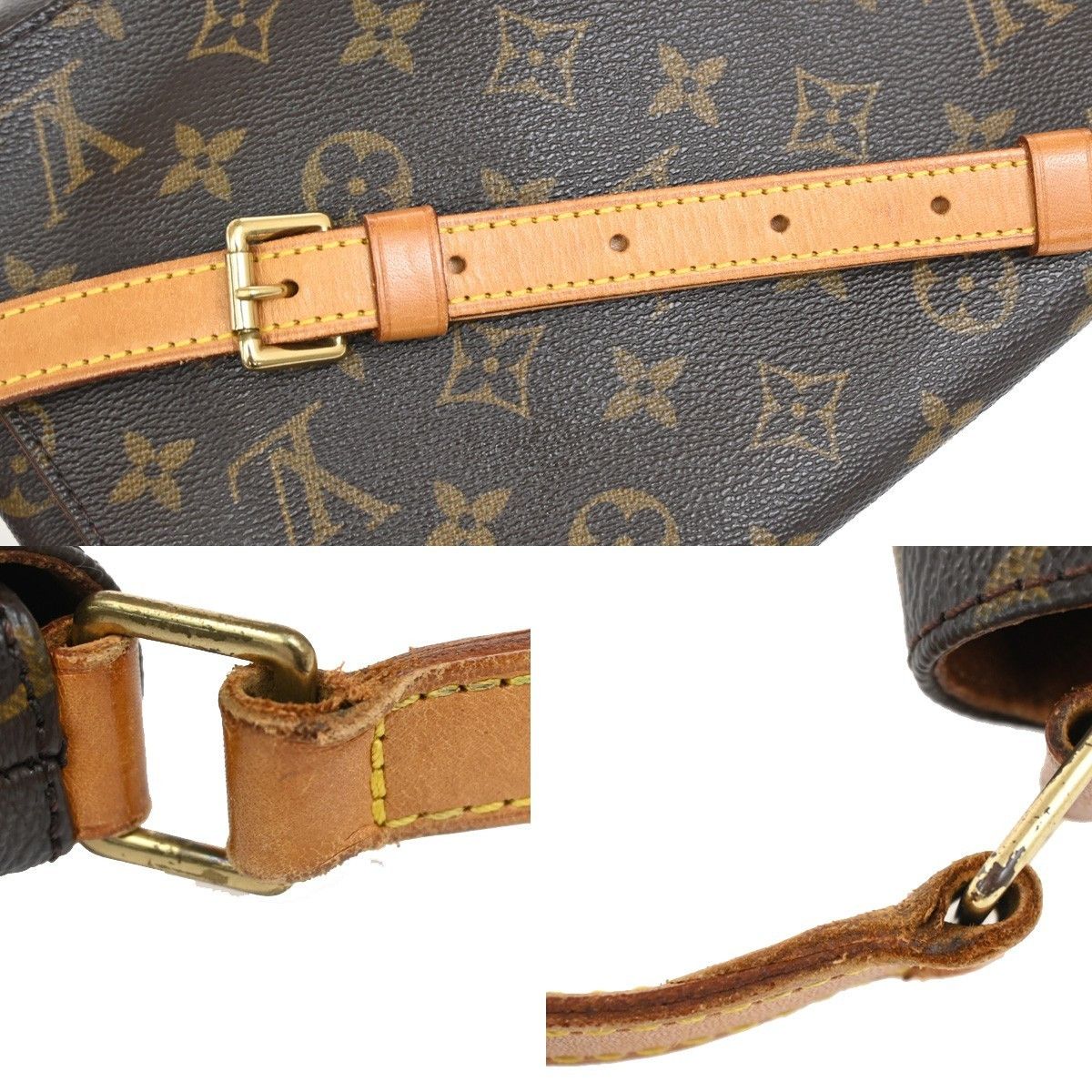 Louis Vuitton Louis Vuitton Musette Tango Handbag Monogram Canvas Size ONE SIZE - 10 Thumbnail