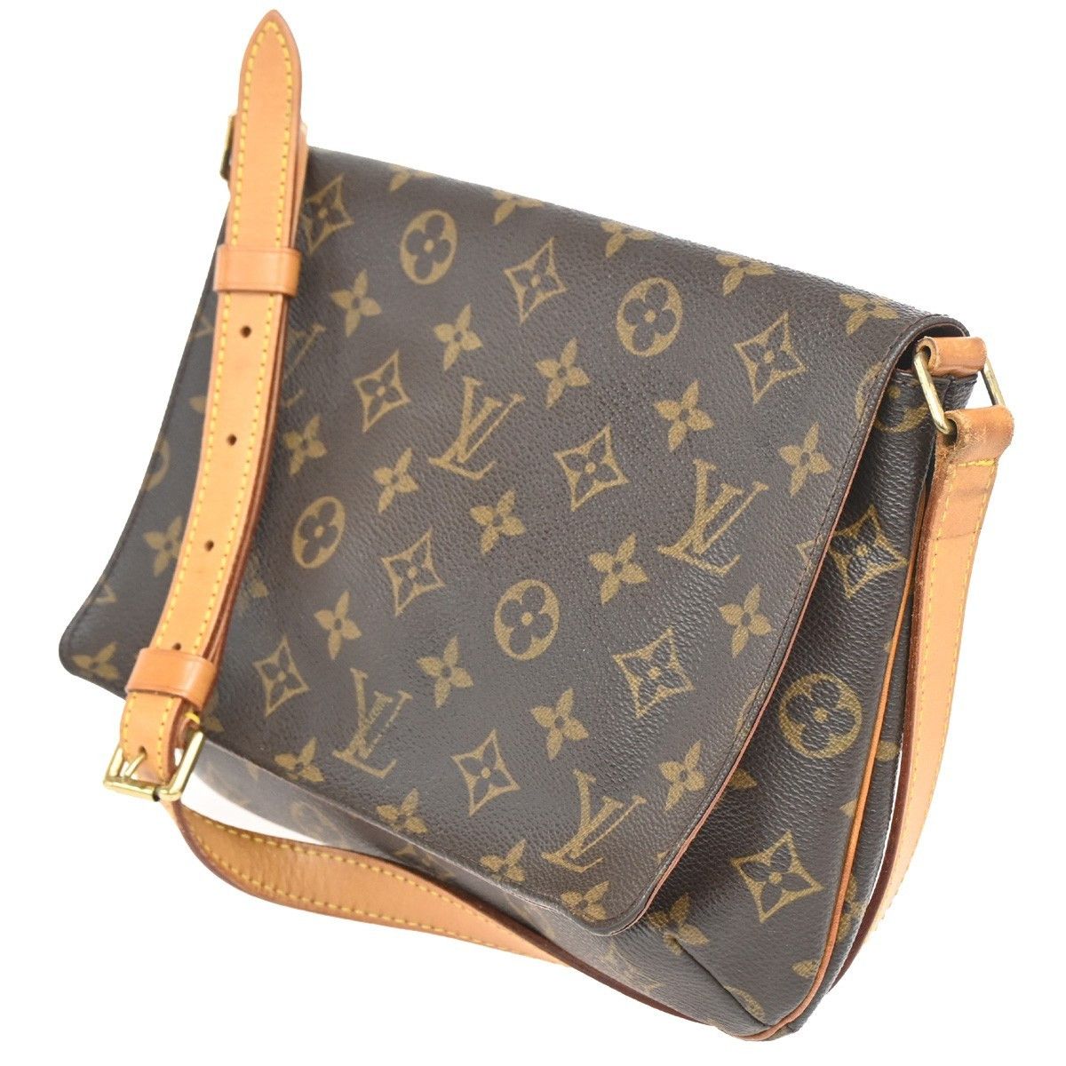 Louis Vuitton Louis Vuitton Musette Tango Handbag Monogram Canvas Size ONE SIZE - 4 Thumbnail