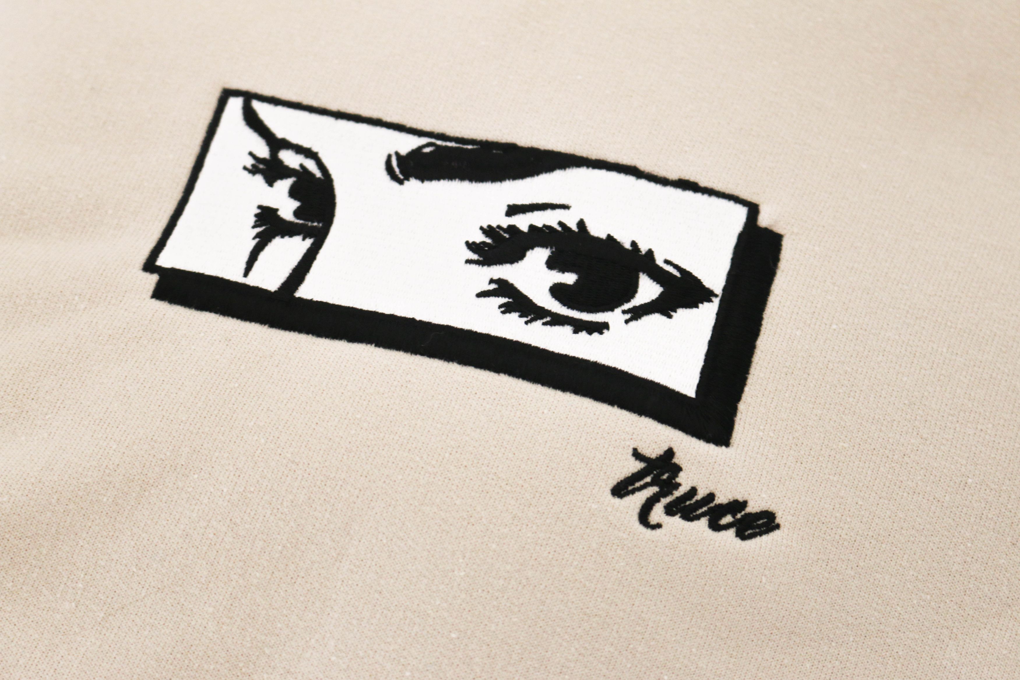 Other Truce "Her Eyes" Hoodie Cream (L) Size US L / EU 52-54 / 3 - 2 Thumbnail