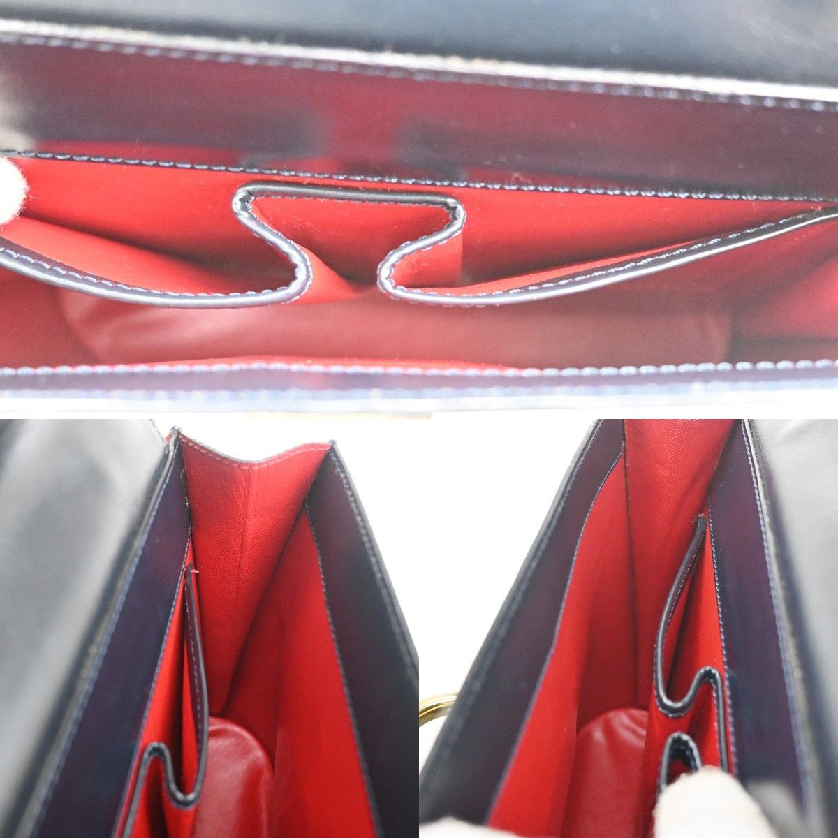 Celine Celine Gancini Handbag Leather Size ONE SIZE - 15 Thumbnail
