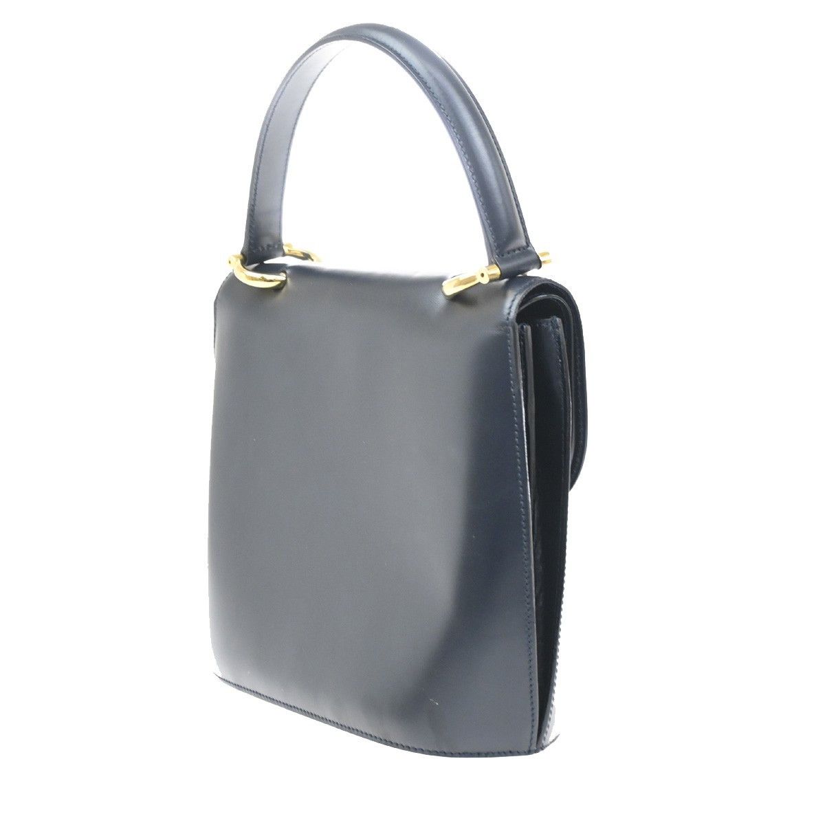 Celine Celine Gancini Handbag Leather Size ONE SIZE - 4 Thumbnail