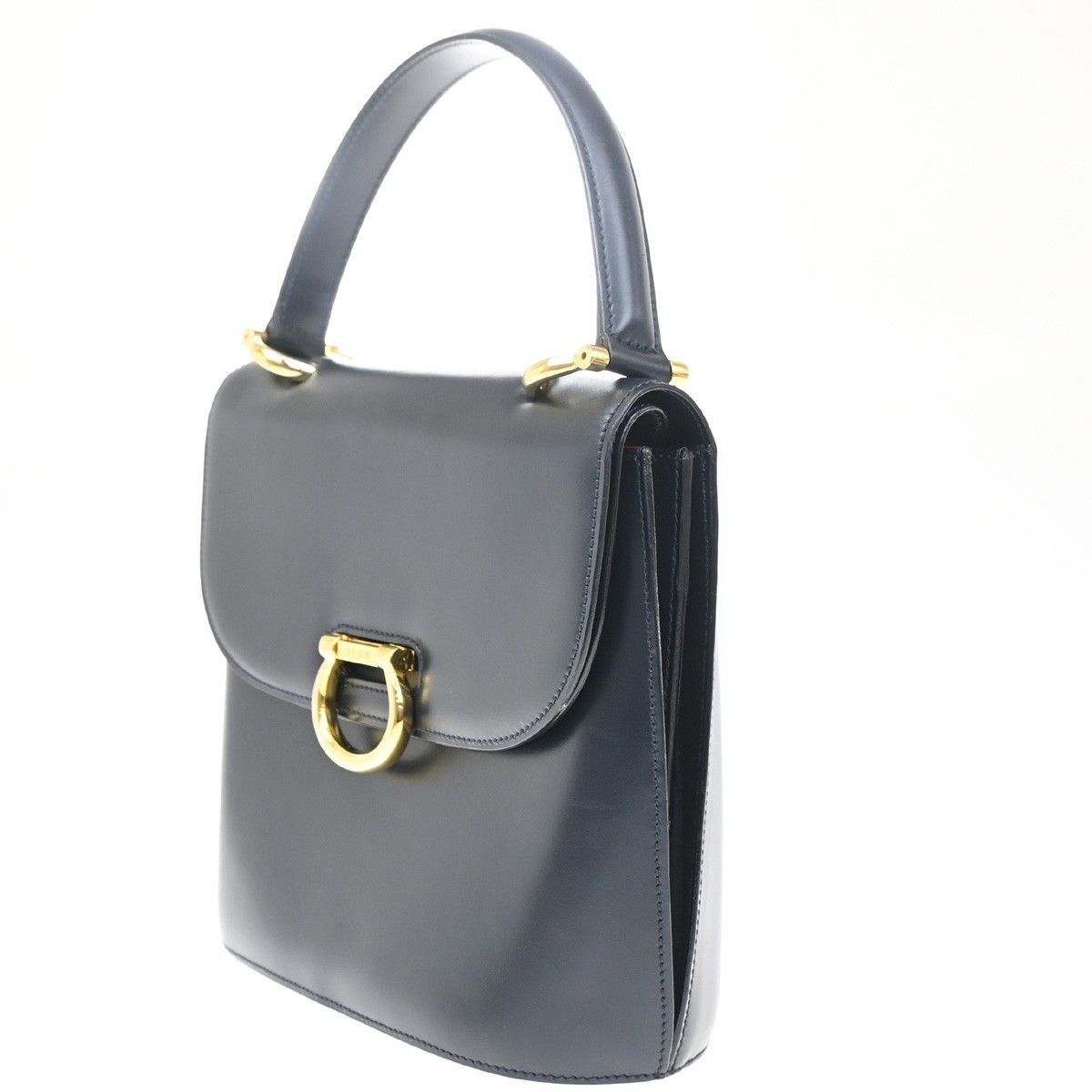 Celine Celine Gancini Handbag Leather Size ONE SIZE - 3 Thumbnail