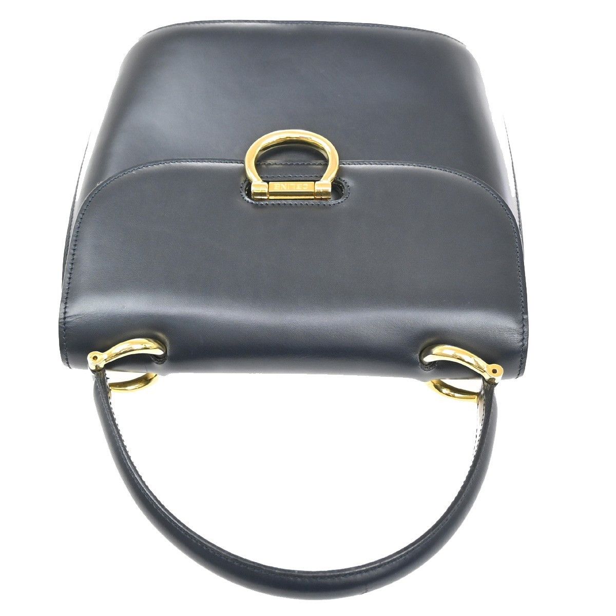Celine Celine Gancini Handbag Leather Size ONE SIZE - 8 Thumbnail