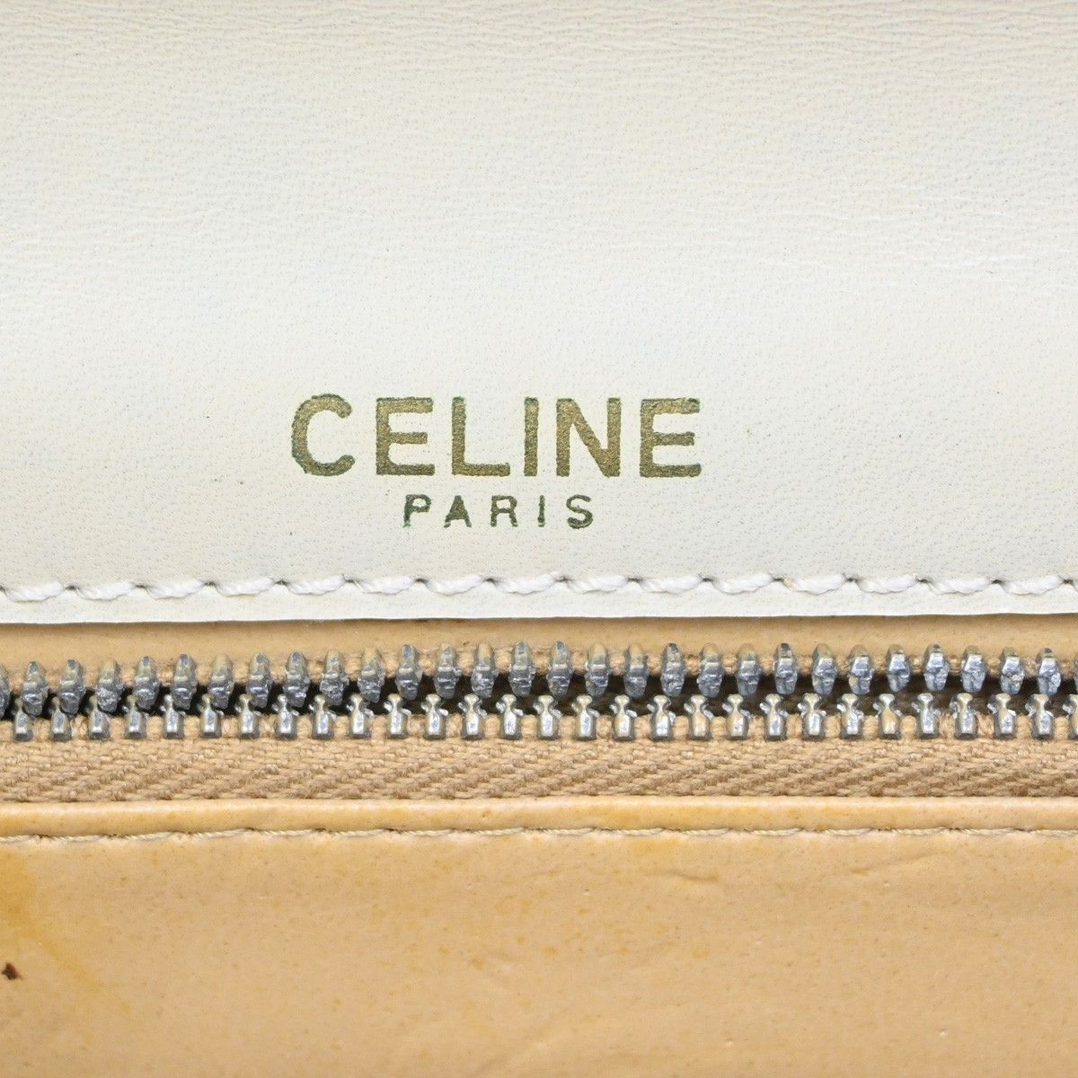 Celine Celine Vintage Triomphe Flap Bag Leather Size ONE SIZE - 6 Thumbnail