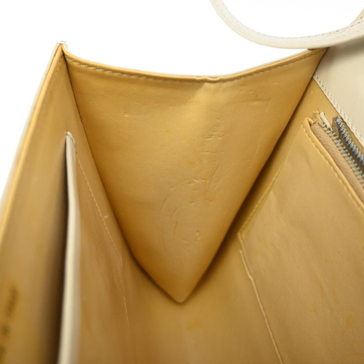 Celine Celine Vintage Triomphe Flap Bag Leather Size ONE SIZE - 14 Thumbnail