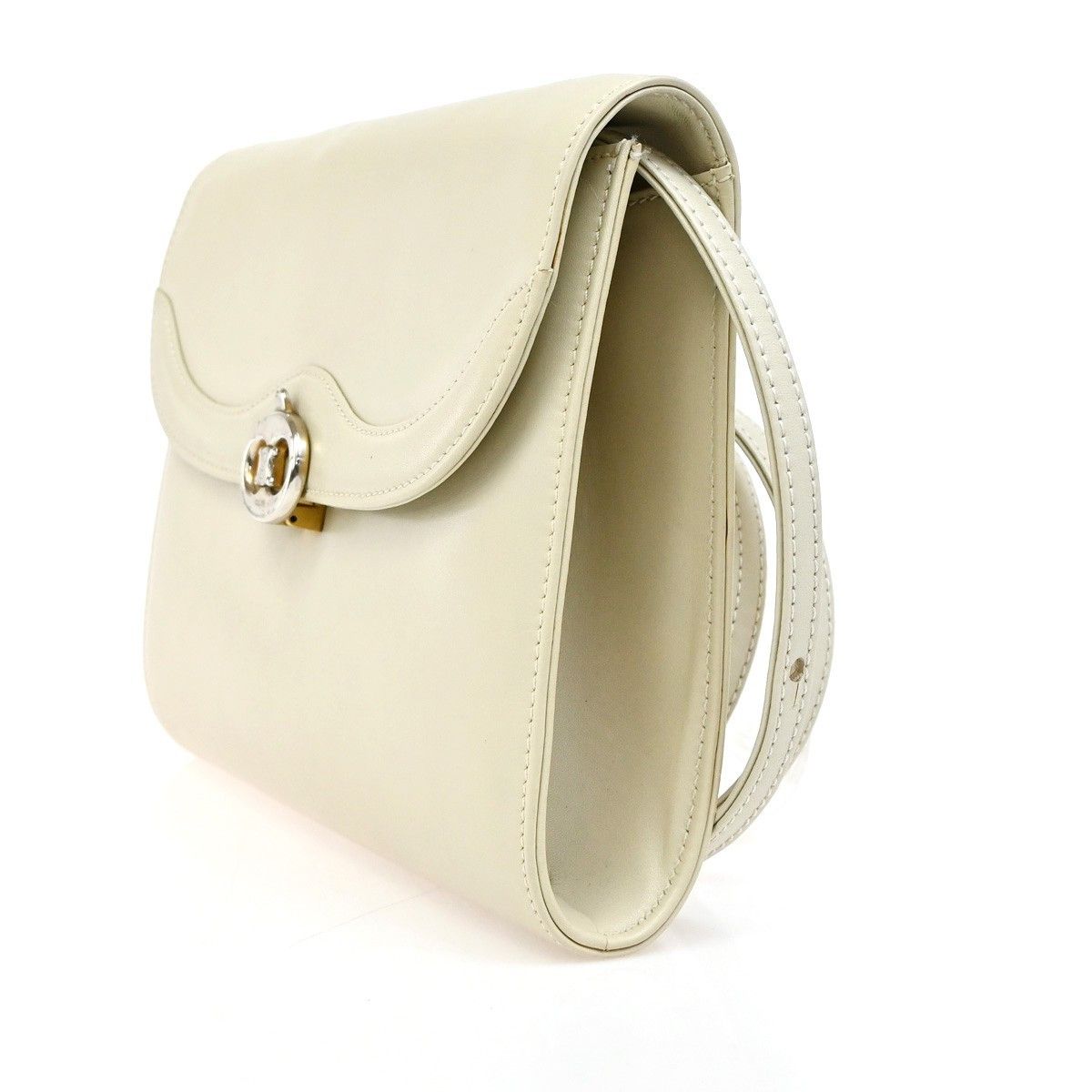 Celine Celine Vintage Triomphe Flap Bag Leather Size ONE SIZE - 3 Thumbnail