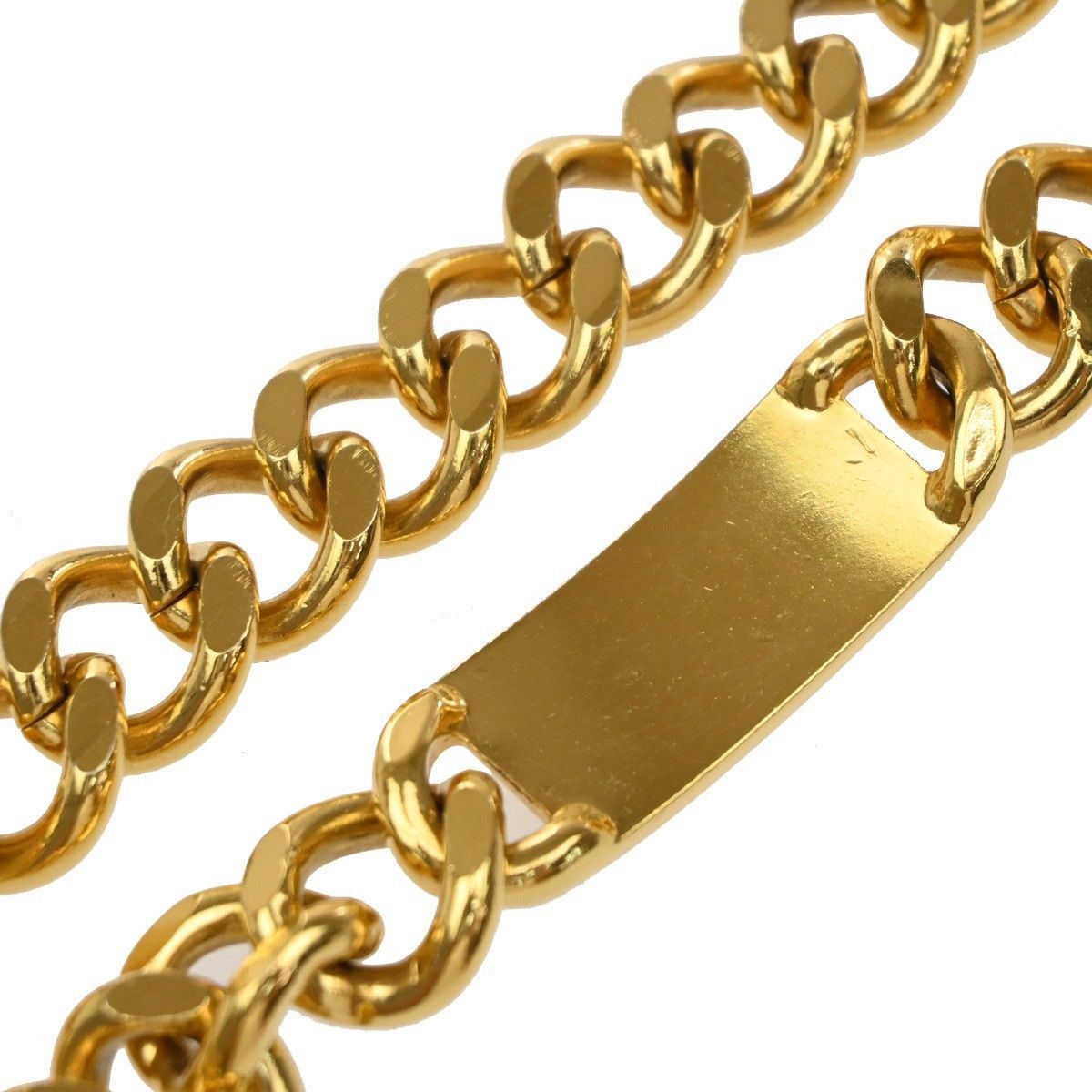 Chanel Chanel CC Chunky Chain-Link Belt Gold-plated Size ONE SIZE - 5 Thumbnail