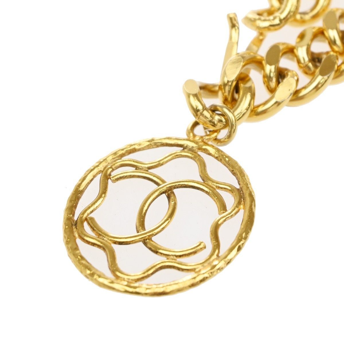 Chanel Chanel CC Chunky Chain-Link Belt Gold-plated Size ONE SIZE - 3 Thumbnail