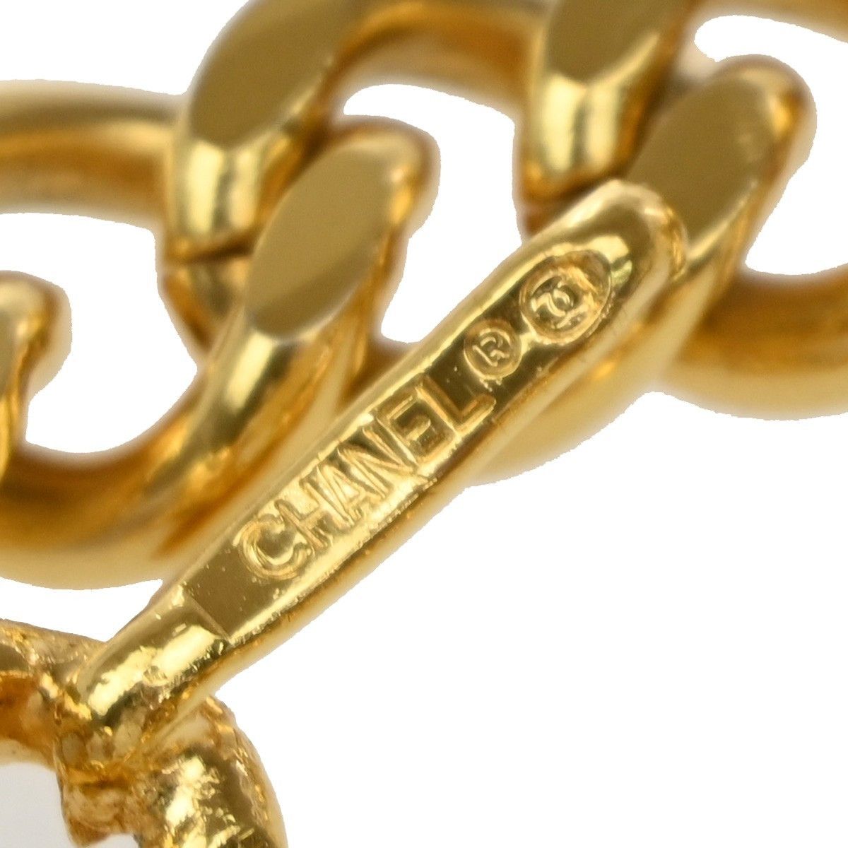 Chanel Chanel CC Chunky Chain-Link Belt Gold-plated Size ONE SIZE - 6 Thumbnail