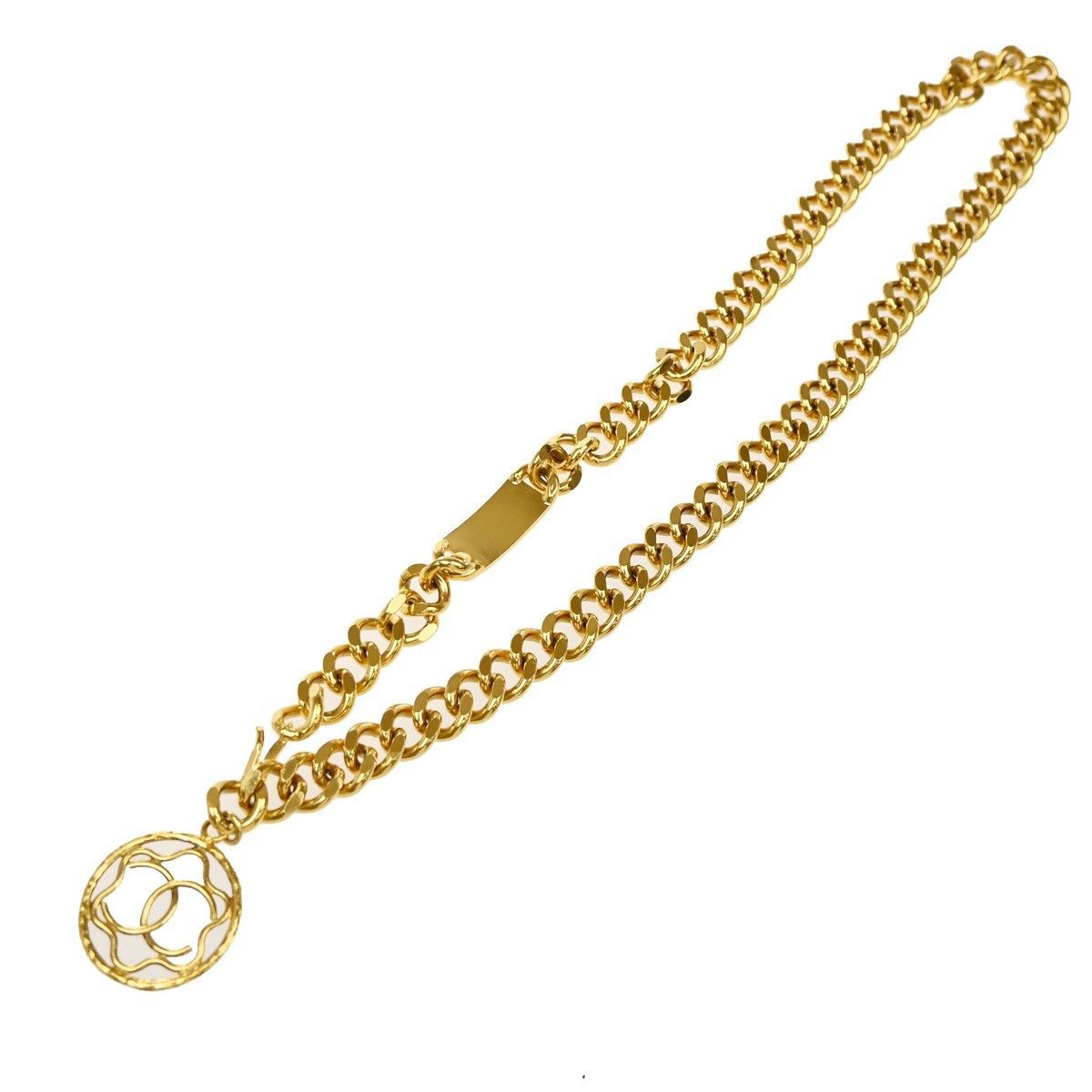 Chanel Chanel CC Chunky Chain-Link Belt Gold-plated Size ONE SIZE - 2 Thumbnail