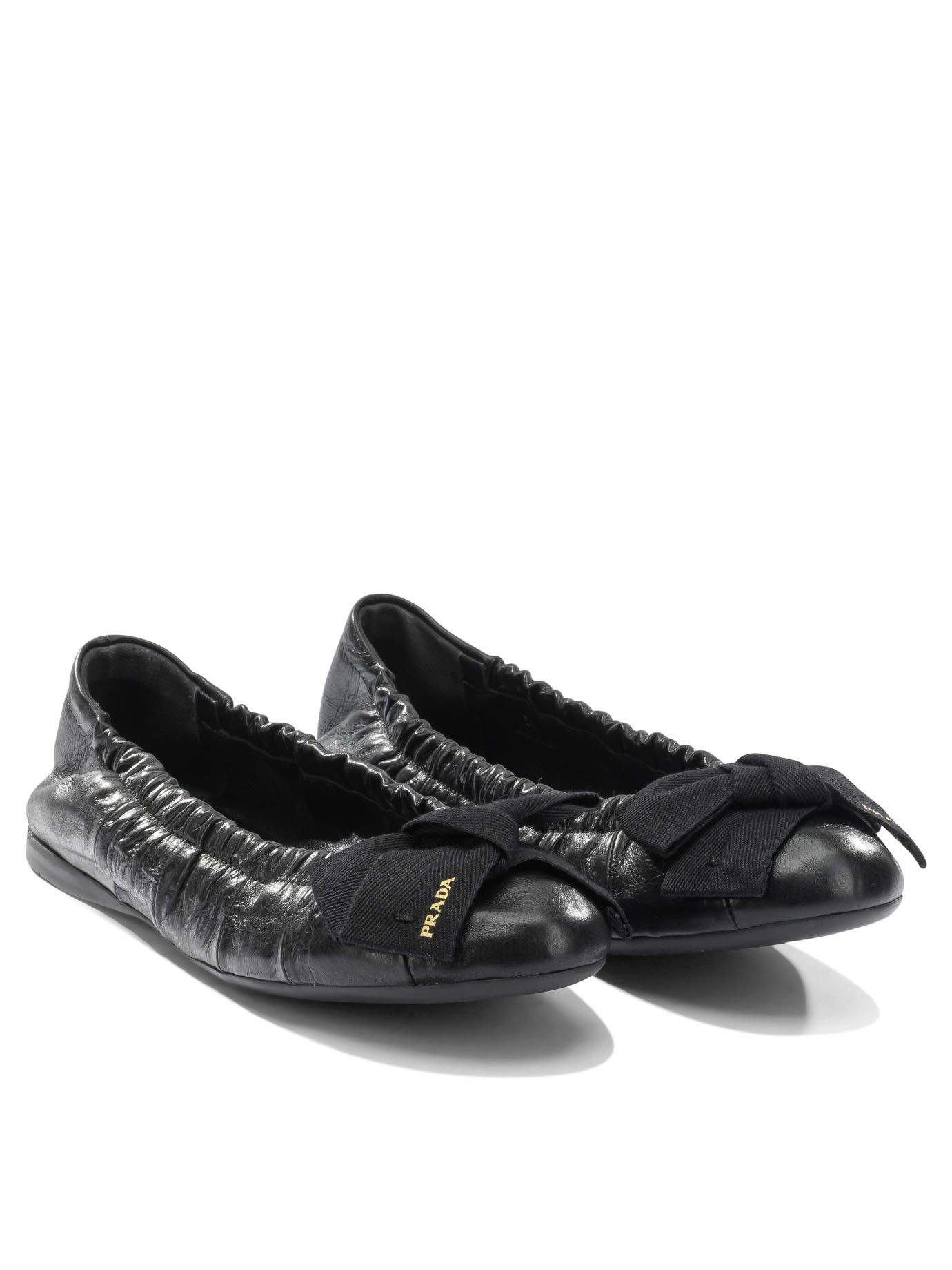 Prada Prada Shiny Leather Ballet Flats IT 40 Women - USA Duties Paid Size US 10 / IT 40 - 2 Thumbnail