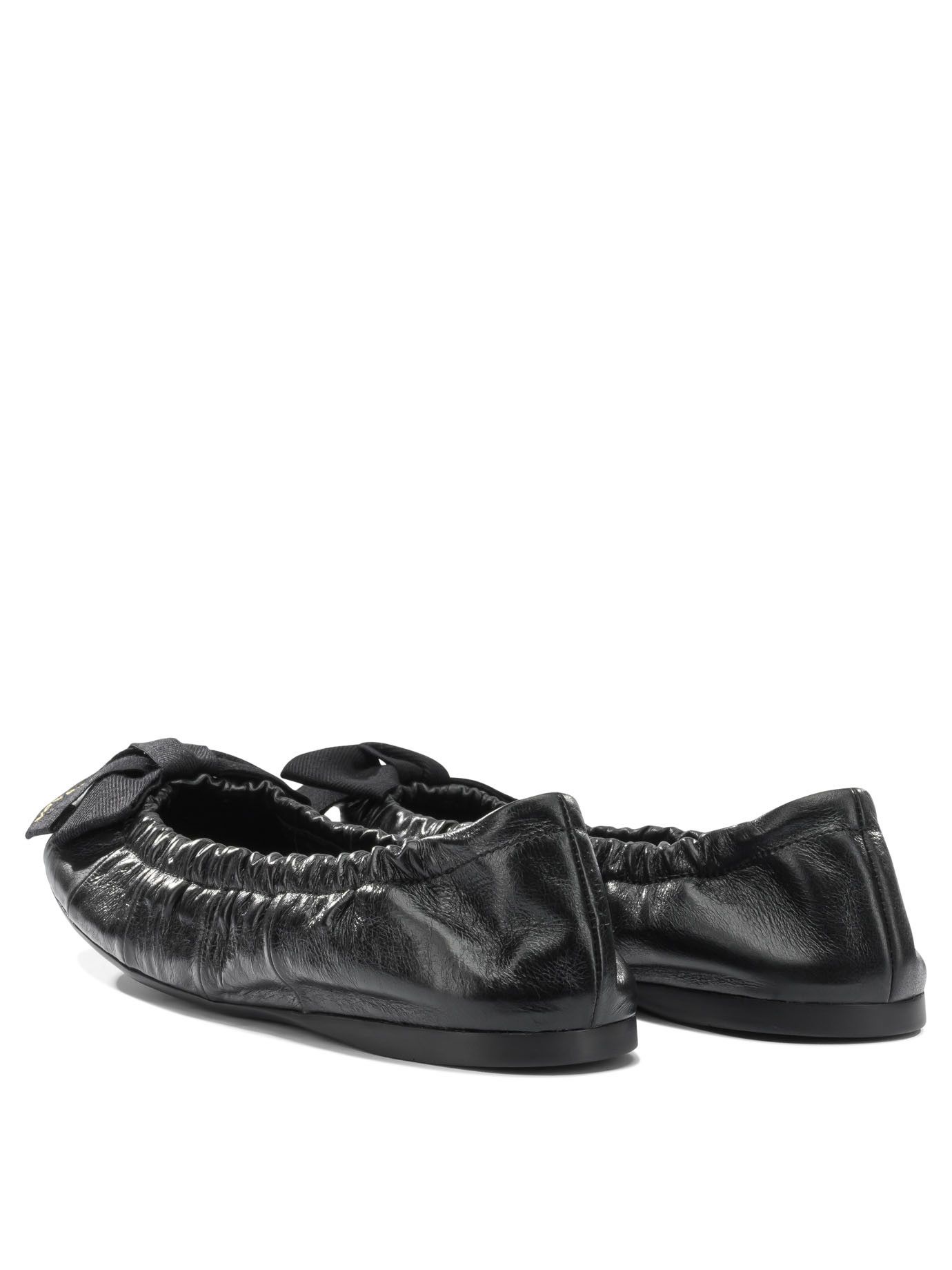 Prada Prada Shiny Leather Ballet Flats IT 40 Women - USA Duties Paid Size US 10 / IT 40 - 4 Thumbnail