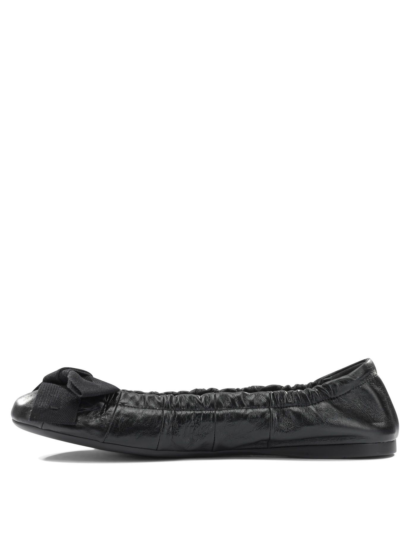 Prada Prada Shiny Leather Ballet Flats IT 40 Women - USA Duties Paid Size US 10 / IT 40 - 3 Thumbnail