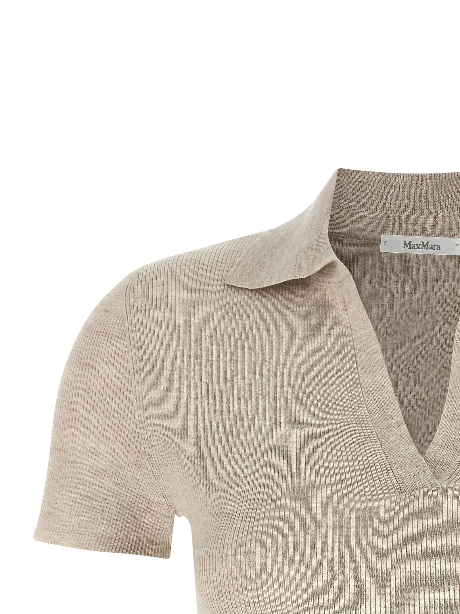 Max Mara 'Mxmalbero' Polo Shirt Size XL / US 12-14 / IT 48-50 - 3 Thumbnail