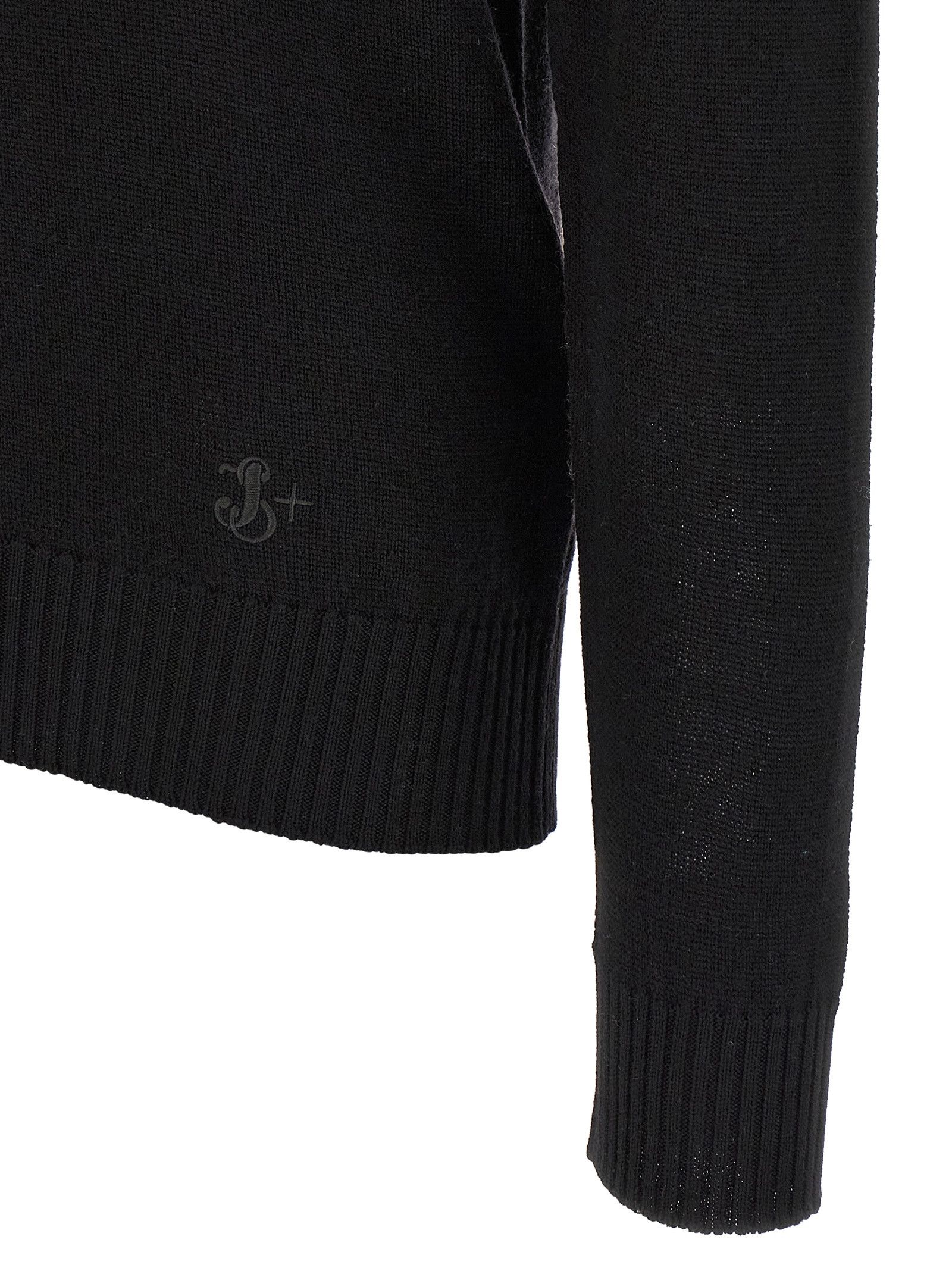 Jil Sander Logo Embroidery Sweater Size US L / EU 52-54 / 3 - 4 Thumbnail