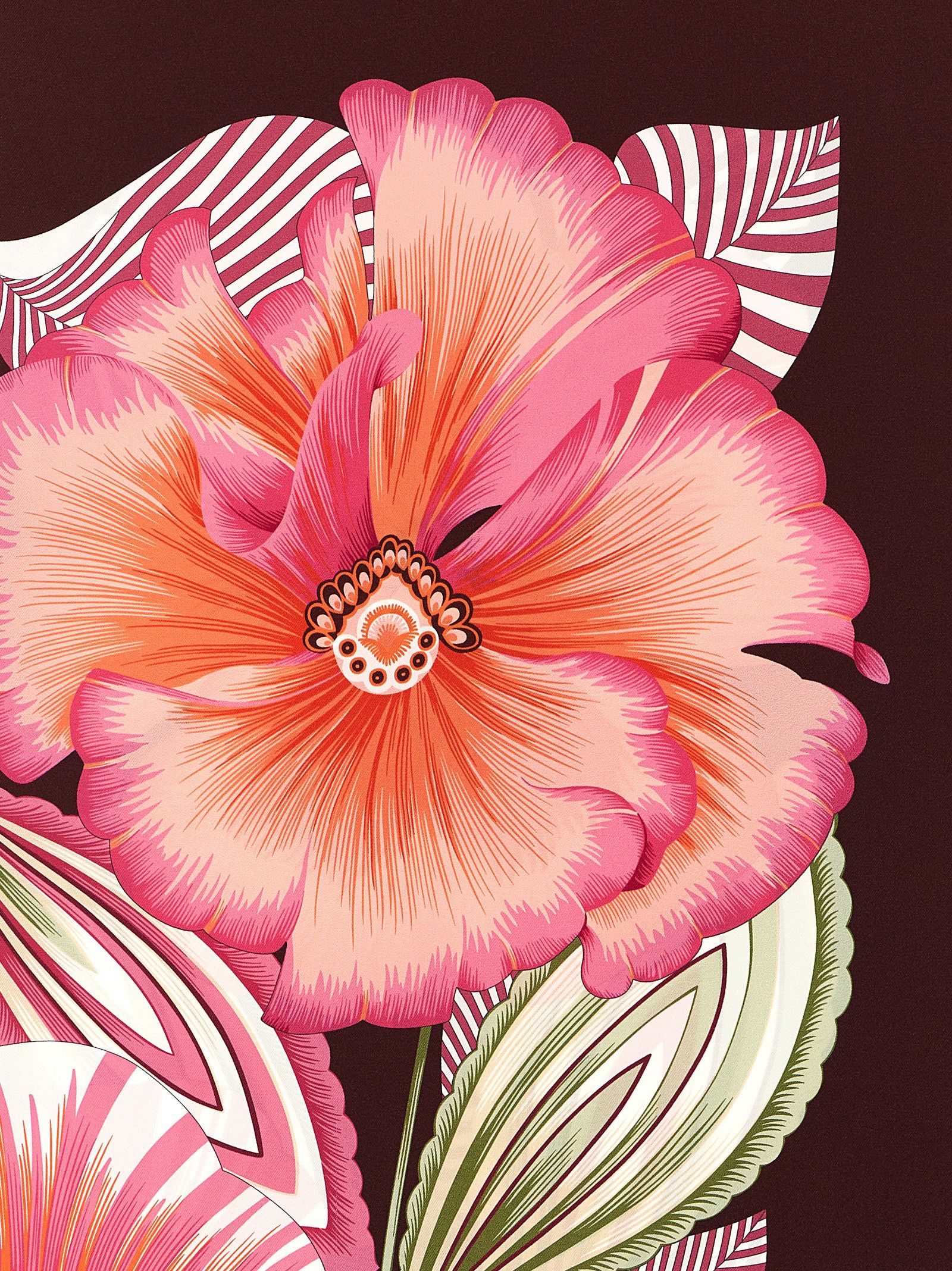 Salvatore Ferragamo 'Brezza' Print Scarf Size ONE SIZE - 3 Thumbnail