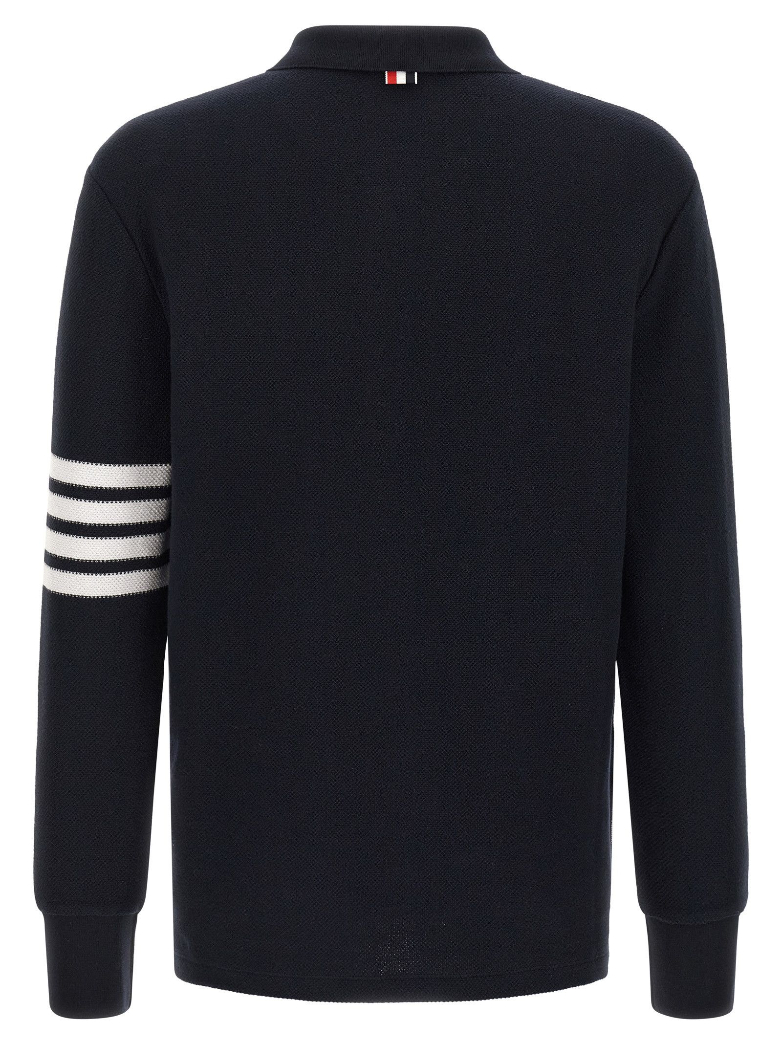 Thom Browne '4 Bar' Polo Shirt Size US L / EU 52-54 / 3 - 2 Thumbnail