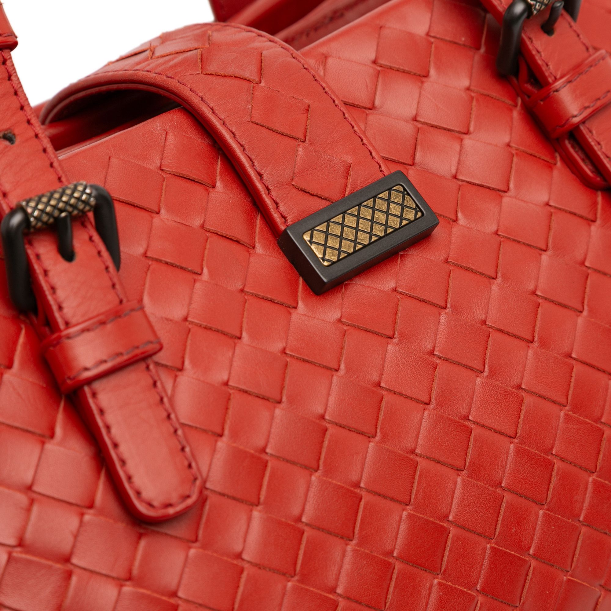 Bottega Veneta Bottega Veneta Mini Nappa Intrecciato Roma Satchel Size ONE SIZE - 8 Thumbnail