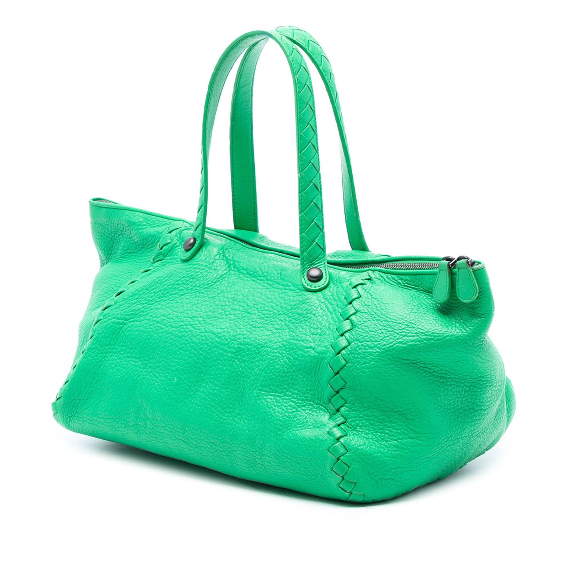Bottega Veneta Bottega Veneta Intrecciato Trimmed Cervo Tote Size ONE SIZE - 2 Thumbnail