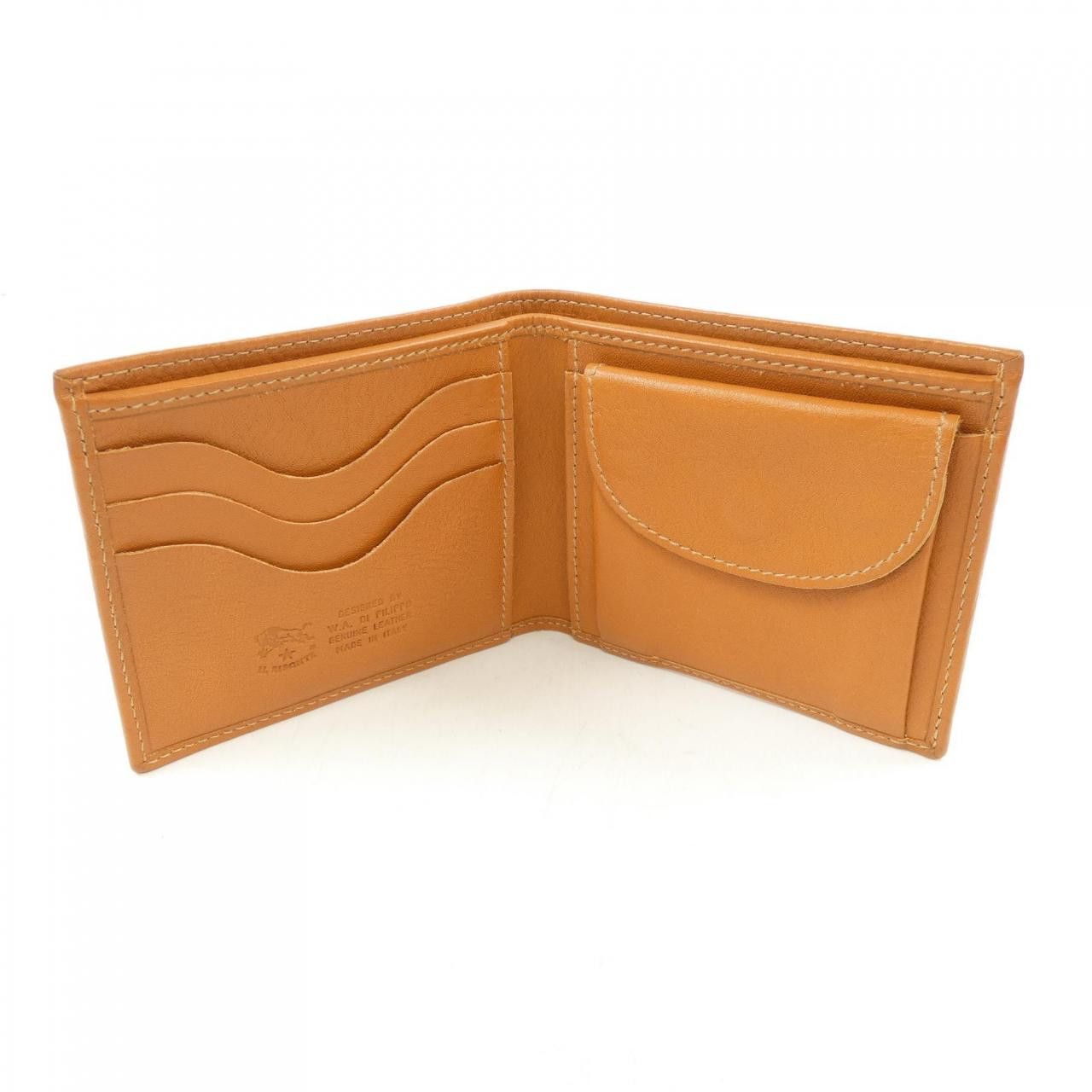 Other Other IL BISONTE C0487 Leather Wallet Leather Short Wallet C0487 DUTY FREE for USA Size ONE SIZE - 4 Thumbnail