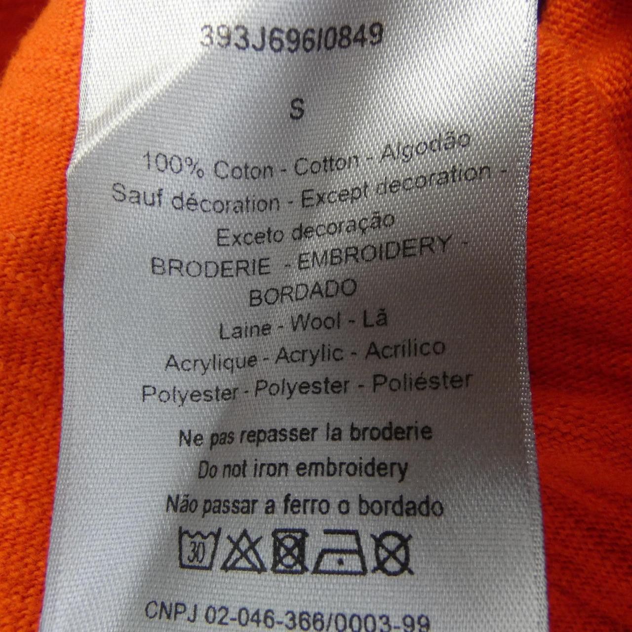 Dior Dior Dior DENIM TEARS T-shirt Cotton T-Shirts 393J696I0849 DUTY FREE for USA Size ONE SIZE - 3 Thumbnail