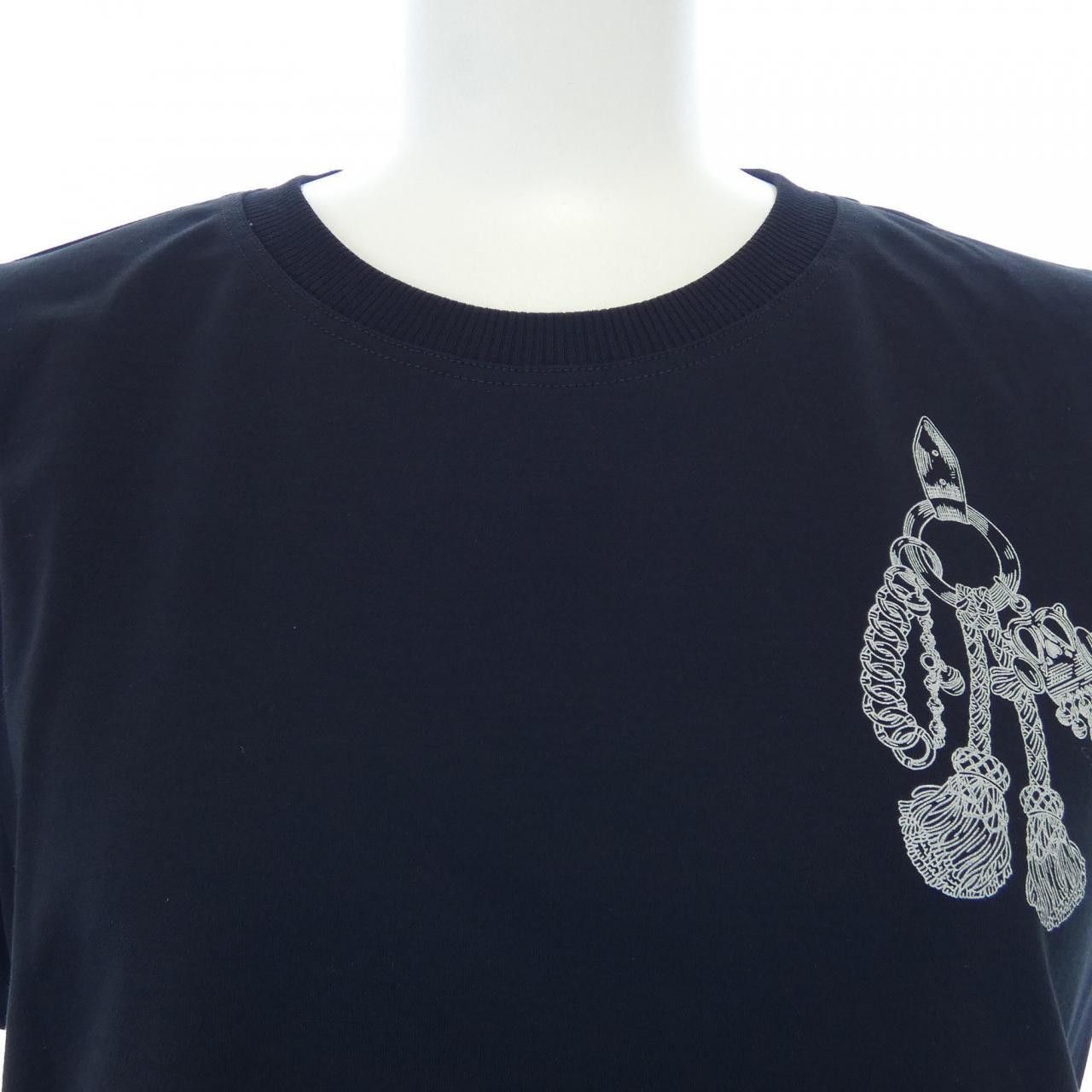 Hermes Hermes Hermes Cartouche Parfroi T-shirt 36 Cotton T-Shirts DUTY FREE for USA Size ONE SIZE - 5 Thumbnail