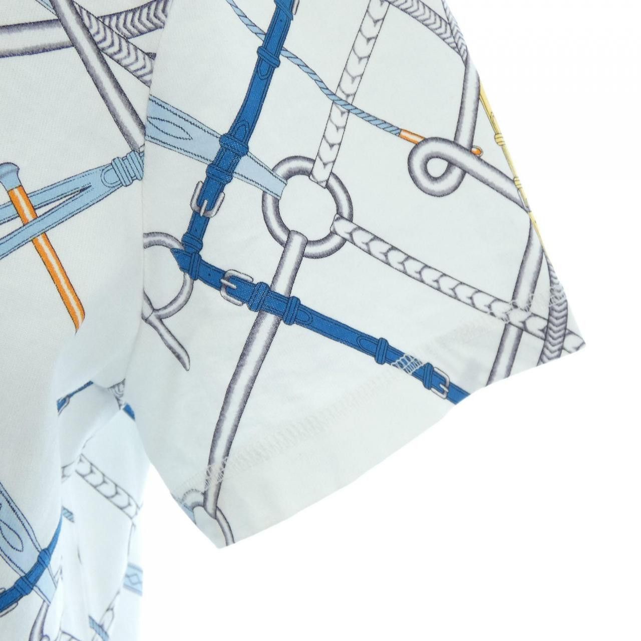 Hermes Hermes Hermes PARCOURS SANS FAUTE40 T-shirt Cotton T-Shirts DUTY FREE for USA Size ONE SIZE - 6 Thumbnail