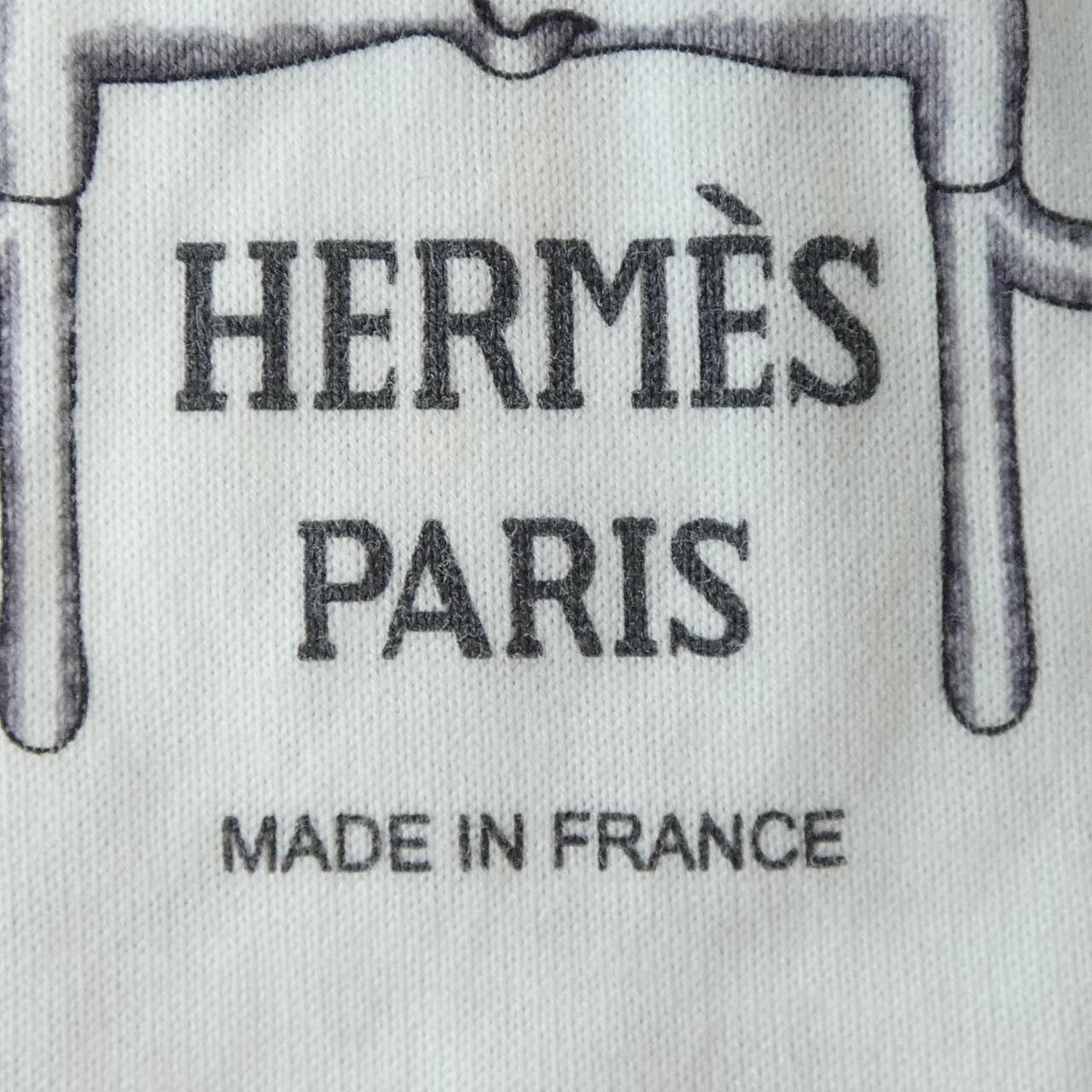 Hermes Hermes Hermes PARCOURS SANS FAUTE40 T-shirt Cotton T-Shirts DUTY FREE for USA Size ONE SIZE - 4 Thumbnail
