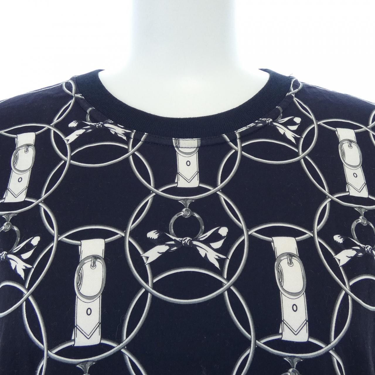 Hermes Hermes Hermes LA PROMENADE DU MATIN T-shirt38 Cotton T-Shirts DUTY FREE for USA Size ONE SIZE - 5 Thumbnail