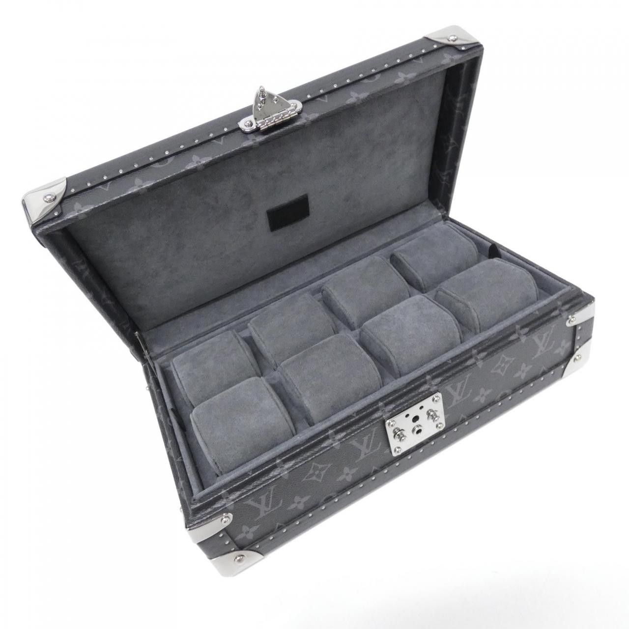 Louis Vuitton Louis Vuitton Louis Vuitton Monogram Eclipse Jewelry Case Canvas Other M20016 DUTY FREE for USA Size ONE SIZE - 4 Thumbnail