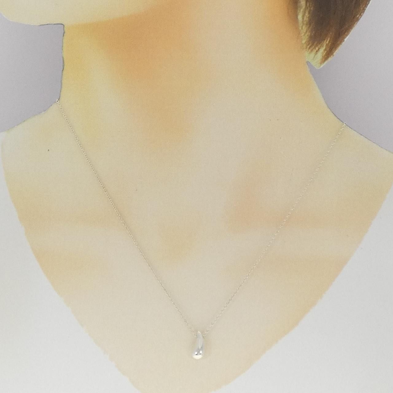 Tiffany & Co. Tiffany & Co. Tiffany Teardrop 925 Silver Necklace Metal Necklace DUTY FREE for USA Size ONE SIZE - 5 Thumbnail