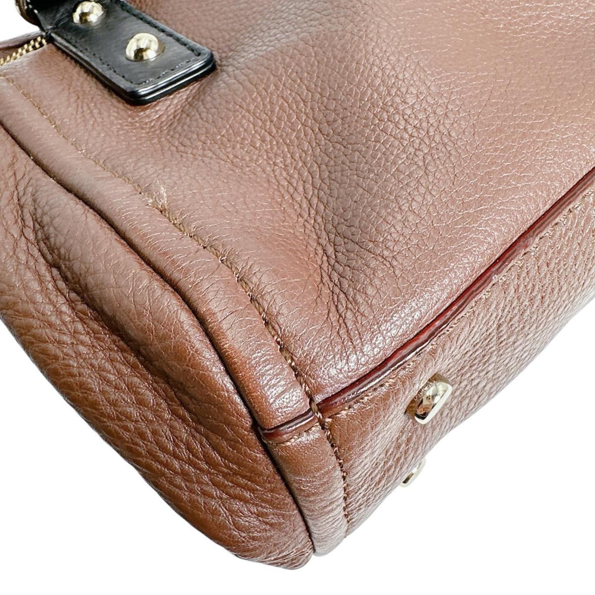 Kate Spade Kate Spade 2-way handbag with shoulder strap, brown leather Size ONE SIZE - 7 Thumbnail