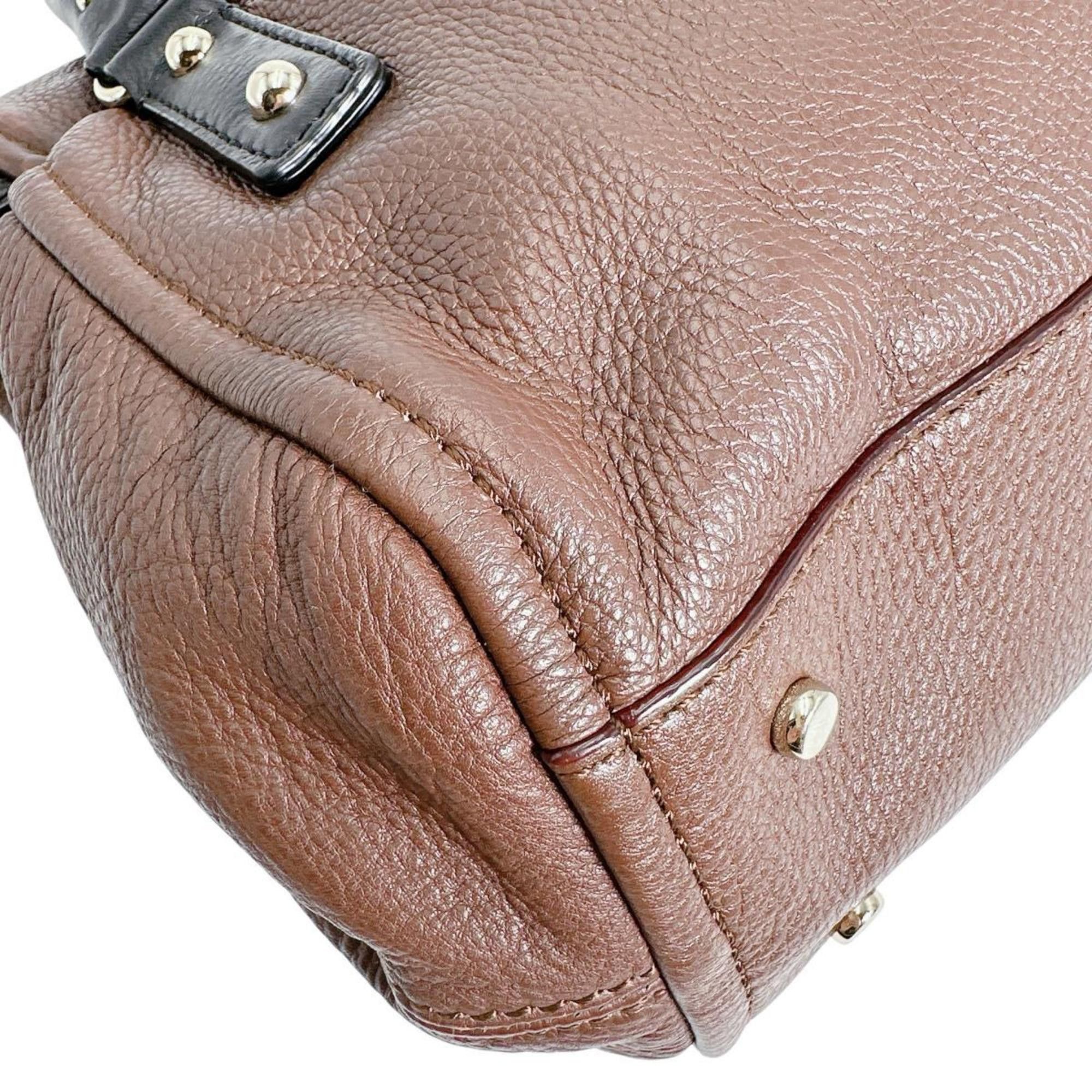 Kate Spade Kate Spade 2-way handbag with shoulder strap, brown leather Size ONE SIZE - 9 Thumbnail