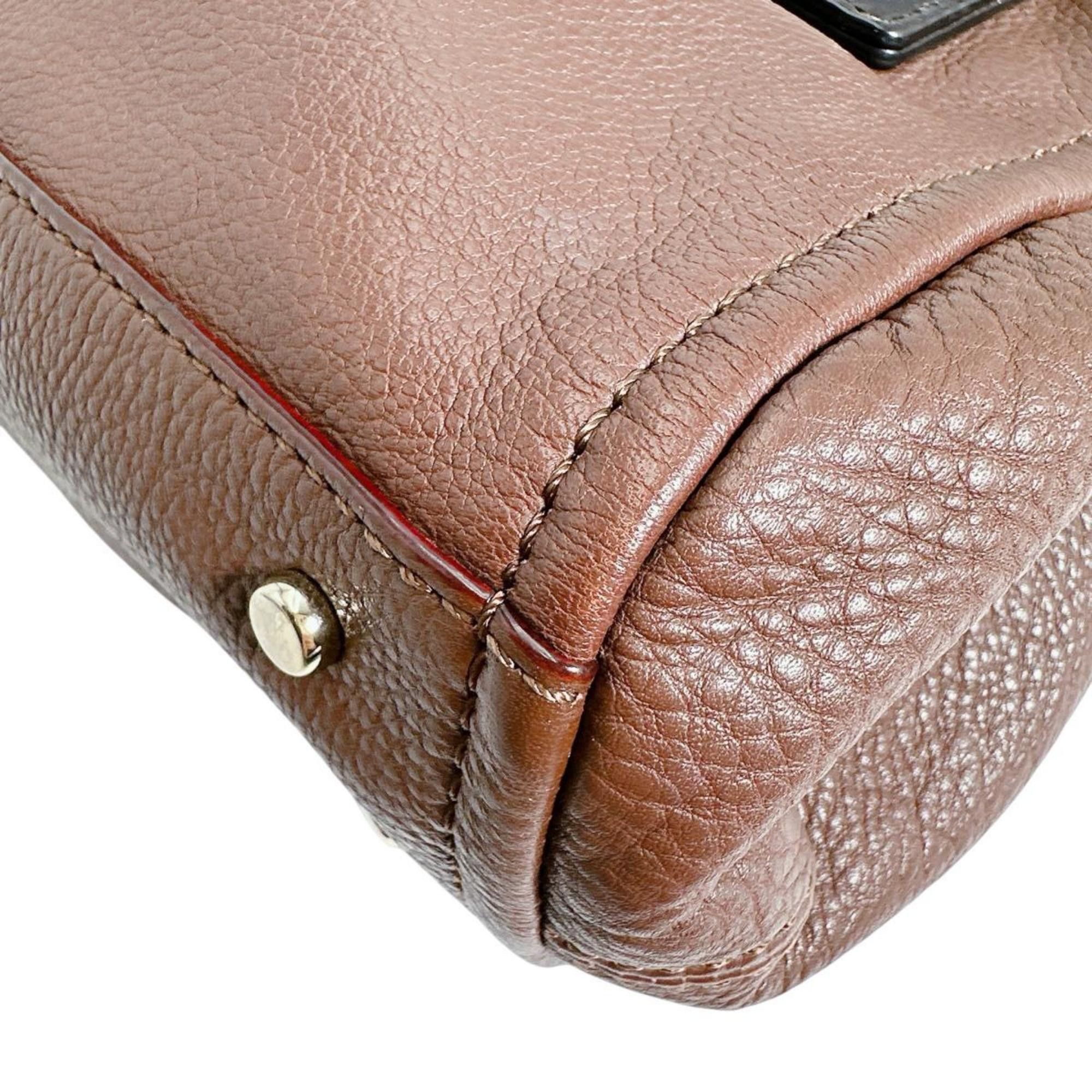 Kate Spade Kate Spade 2-way handbag with shoulder strap, brown leather Size ONE SIZE - 6 Thumbnail