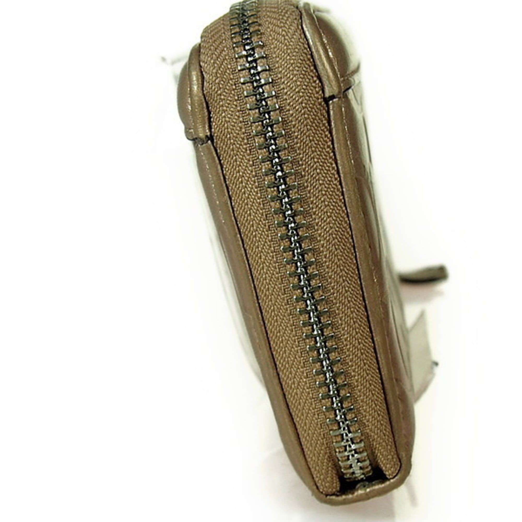 Coach Coach long wallet with round zipper, gold Size ONE SIZE - 3 Thumbnail