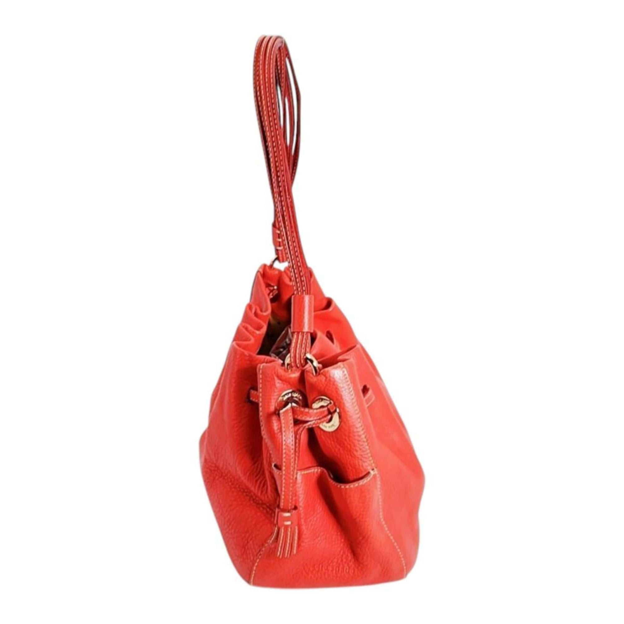 Kate Spade Kate Spade handbag tote bag, drawstring style, leather, red Size ONE SIZE - 3 Thumbnail