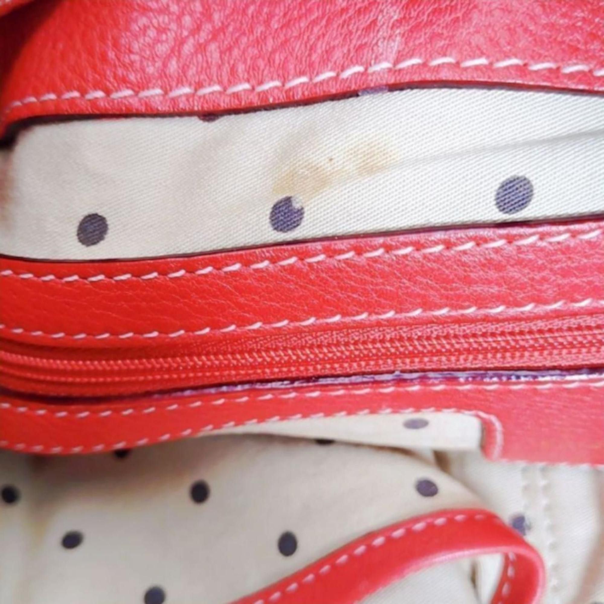 Kate Spade Kate Spade handbag tote bag, drawstring style, leather, red Size ONE SIZE - 13 Thumbnail
