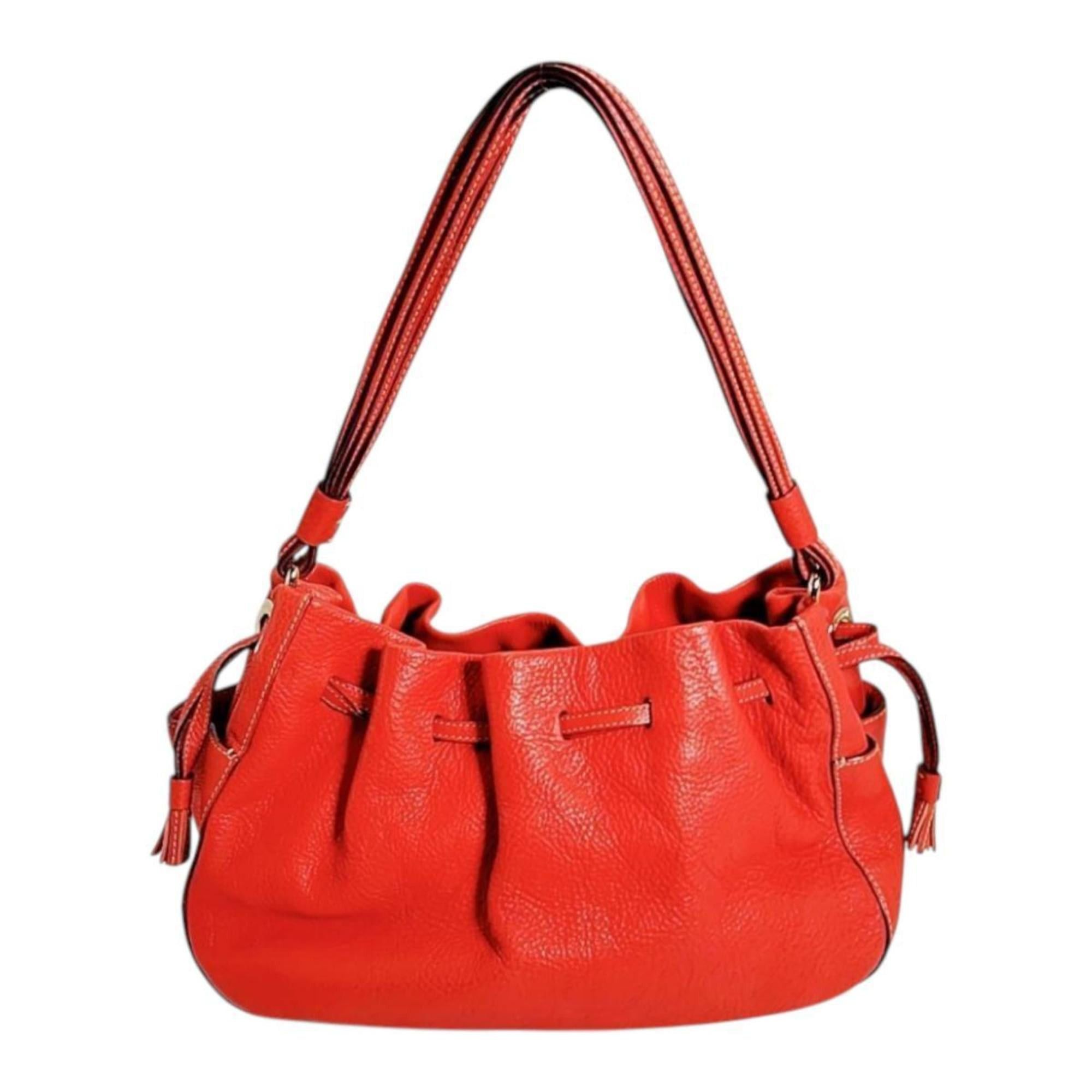 Kate Spade Kate Spade handbag tote bag, drawstring style, leather, red Size ONE SIZE - 2 Thumbnail