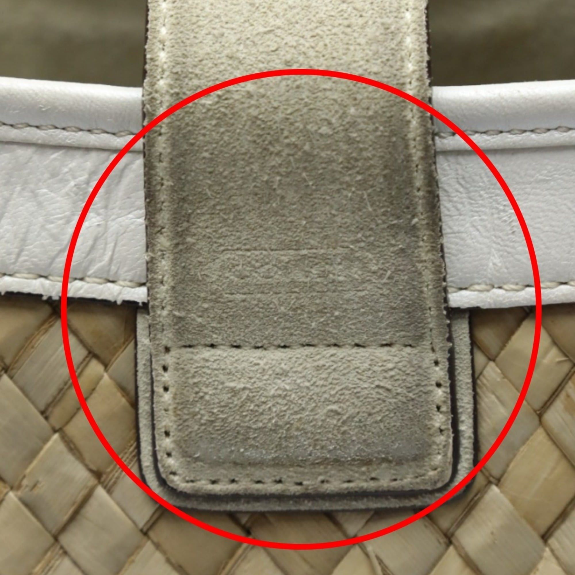 Coach Coach 4419 Leather Handbag, Tote Bag, Basket White/Natural Size ONE SIZE - 11 Thumbnail