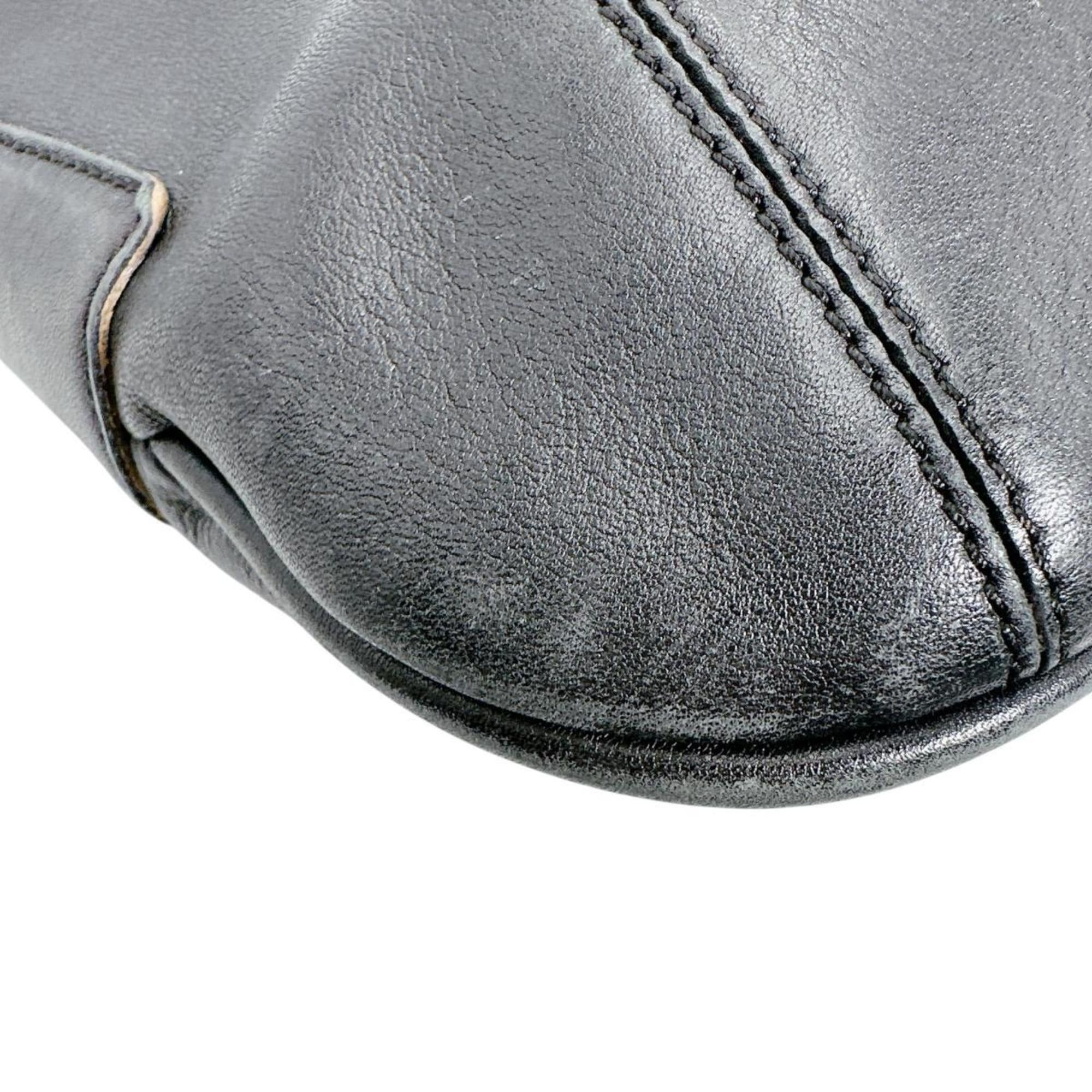 Coach Coach K0D-9204 Leather Shoulder Bag, Crossbody, Black Size ONE SIZE - 6 Thumbnail